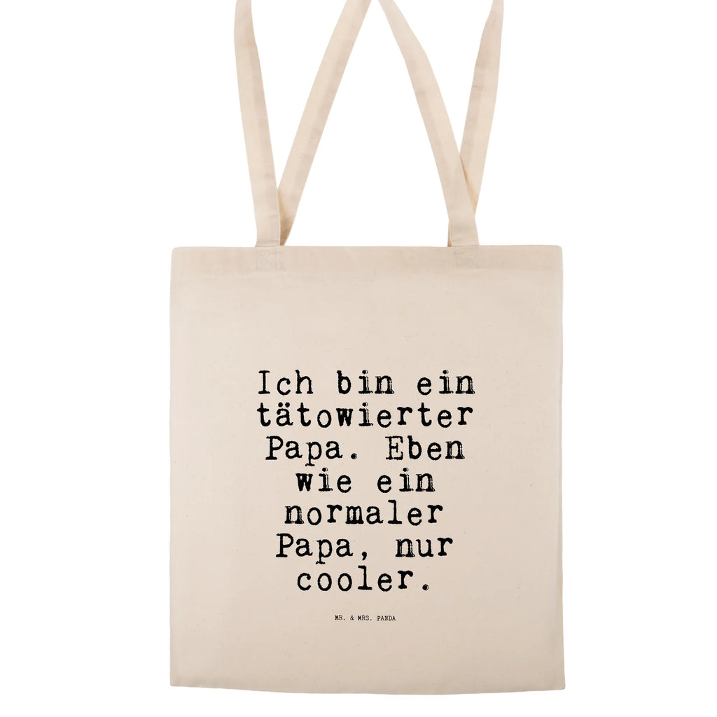 Tragetasche Ich bin ein tätowierter... Umhängetasche, Jutebeutel, Jutetasche, Badetasche, Stoffbeutel, Einkaufstüte, Tragetasche, Laptoptasche, Strandtasche, Schultertasche, Stofftasche, Shopper, Einkaufstasche, Beuteltasche, Tasche, Beutel, Spruch, Sprüche, lustige Sprüche, Weisheiten, Zitate, Spruch Geschenke, Spruch Sprüche Weisheiten Zitate Lustig Weisheit Worte
