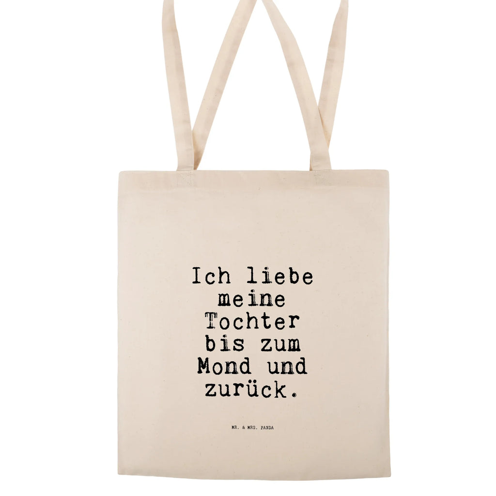 Tote bag Ich liebe meine Tochter... Carrier bag, bag, pouch, cloth bag, cotton bag, shopping bag, shoulder bag, jute bag, shopper, saying, sayings, funny, wisdom, quotes, Sayings Proverbs Wisdom Quotes Funny Wisdom Words