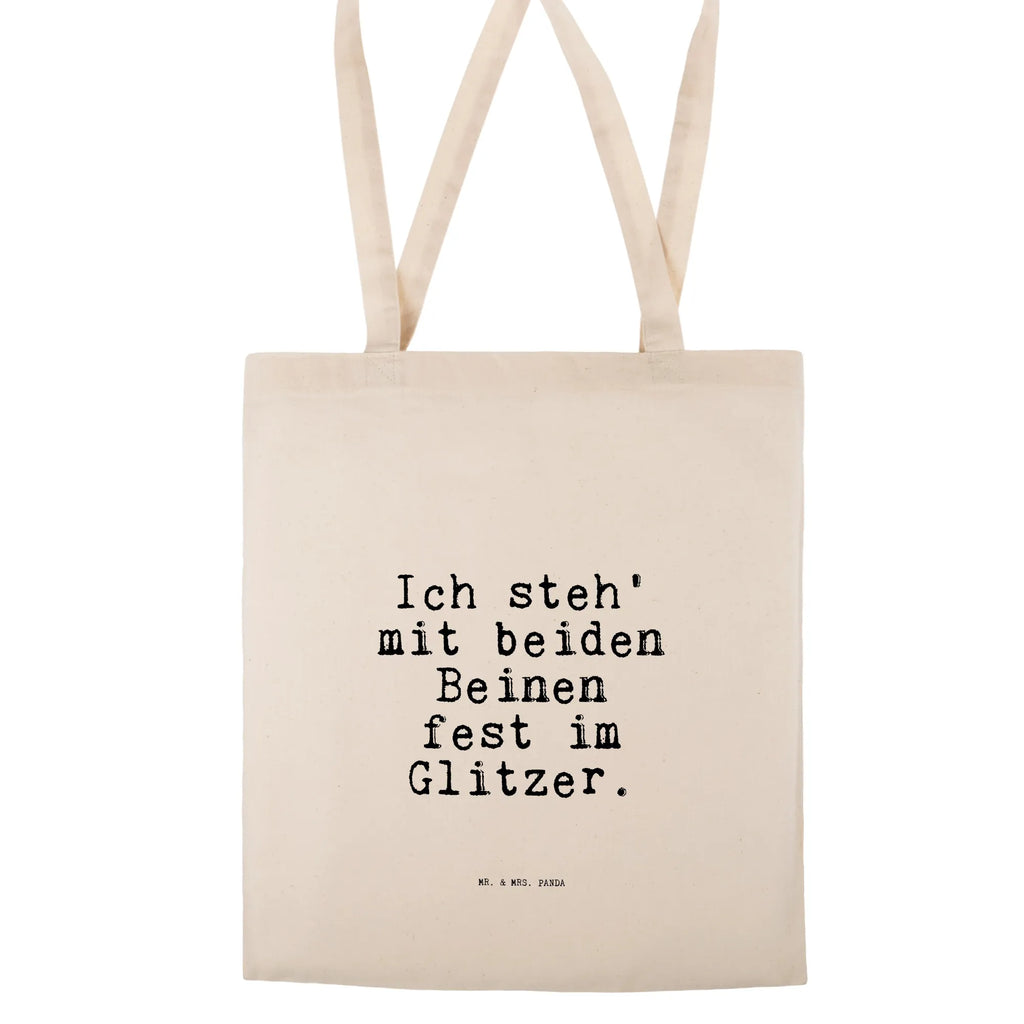 Tragetasche Ich steh' mit beiden... Tasche, Schultertasche, Stofftasche, Laptoptasche, Jutetasche, Umhängetasche, Beutel, Badetasche, Beuteltasche, Einkaufstüte, Shopper, Stoffbeutel, Jutebeutel, Einkaufstasche, Tragetasche, Strandtasche, Spruch, Sprüche, lustige Sprüche, Weisheiten, Zitate, Spruch Geschenke, Spruch Sprüche Weisheiten Zitate Lustig Weisheit Worte