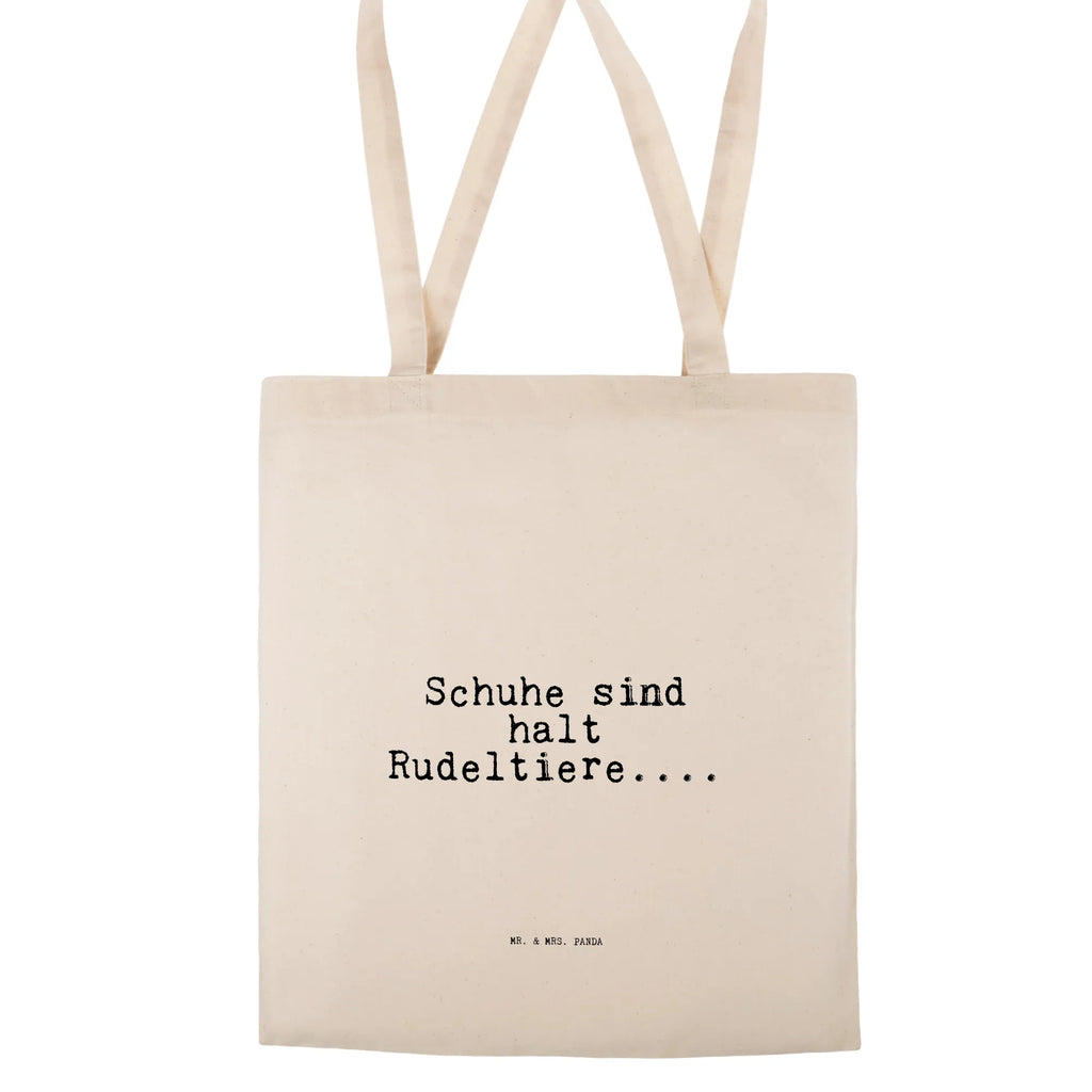 Tragetasche Schuhe sind halt Rudeltiere....... Einkaufstüte, Einkaufstasche, Stoffbeutel, Jutebeutel, Jutetasche, Laptoptasche, Schultertasche, Beuteltasche, Umhängetasche, Badetasche, Shopper, Beutel, Strandtasche, Tasche, Stofftasche, Tragetasche, Spruch, Sprüche, lustige Sprüche, Weisheiten, Zitate, Spruch Geschenke, Spruch Sprüche Weisheiten Zitate Lustig Weisheit Worte