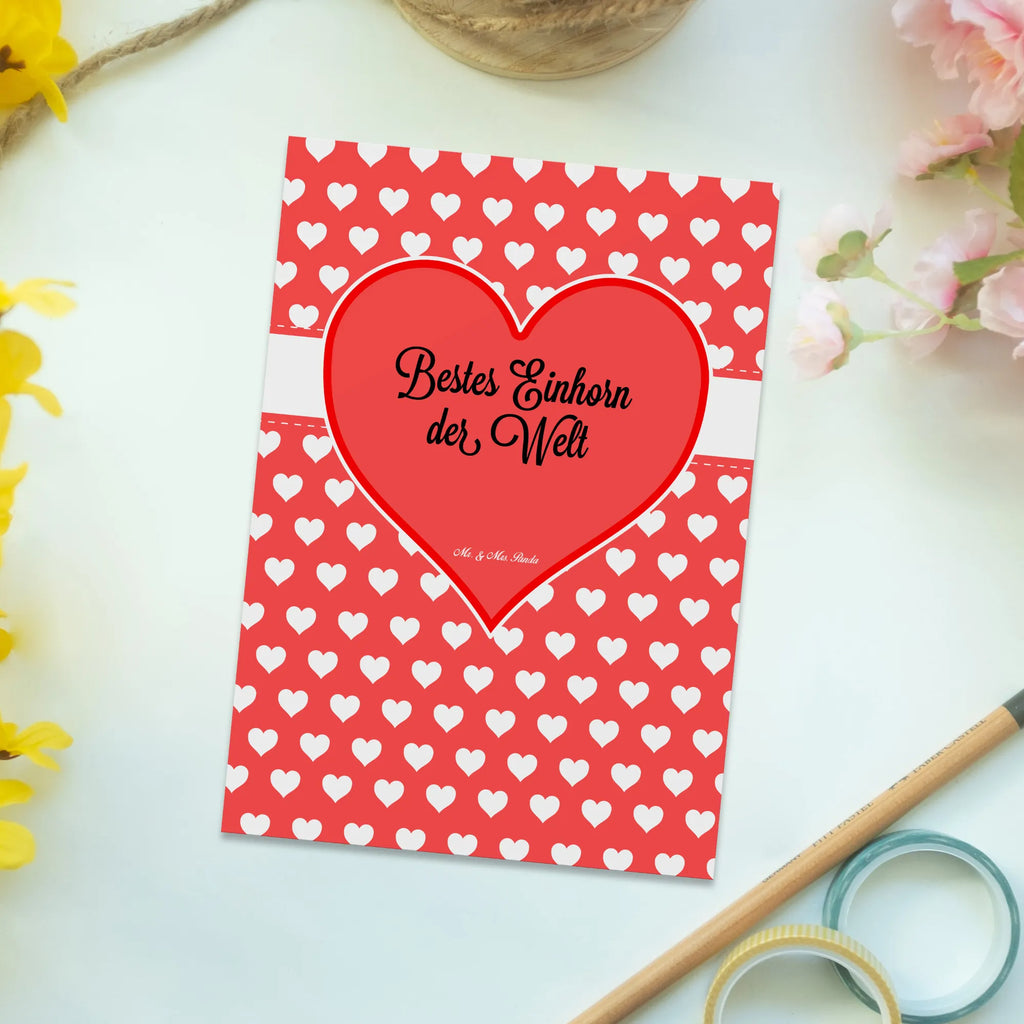 Postcard Einhorn card, Postcard, postcards, invitation, gift card, invitation card, gift, letter, paper, Heart Love In Love Thank You Birthday Best Best Thank You