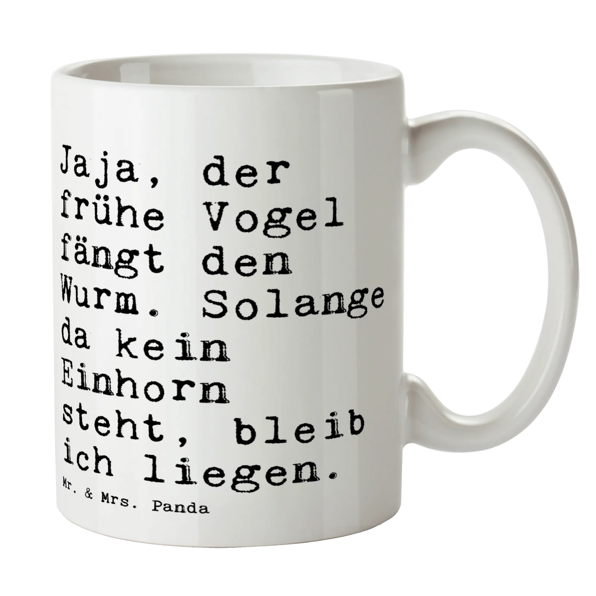 Mug Jaja, der frühe Vogel... latte mug, coffee mug, porcelain mug, tea mug, ceramic mug, custom mug, mug with designs, mug with quotes, personalized mug, gift mug, mug, office mug, novelty mug, saying, sayings, funny, wisdom, quotes, Sayings Proverbs Wisdom Quotes Funny Wisdom Words
