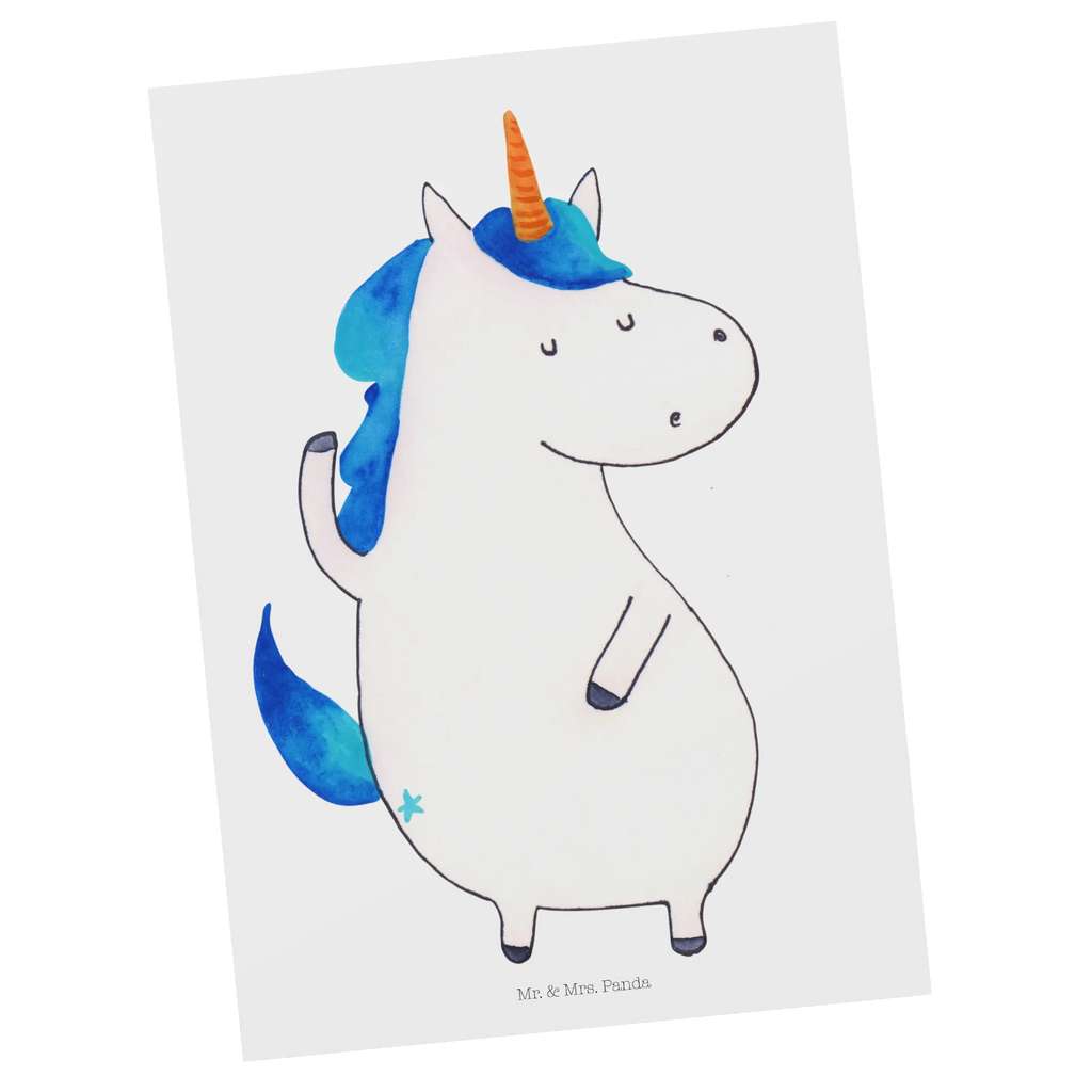 Postkarte Einhorn Mann Fotokarte, Motivkarte, einzelkarte, Postkarte, Kunstkarten, kunstkarte, Designkarte, spruchkarte, Grußkarte, Ansichtskarten, Postkarten, Ansichtskarte, bildkarte, Unicorn, Einhorn, Einhörner, Einhorn Deko, BFF, Familie, Freundin, Bester Freund, Cool, Beste, Hübsch, Party, Mann
