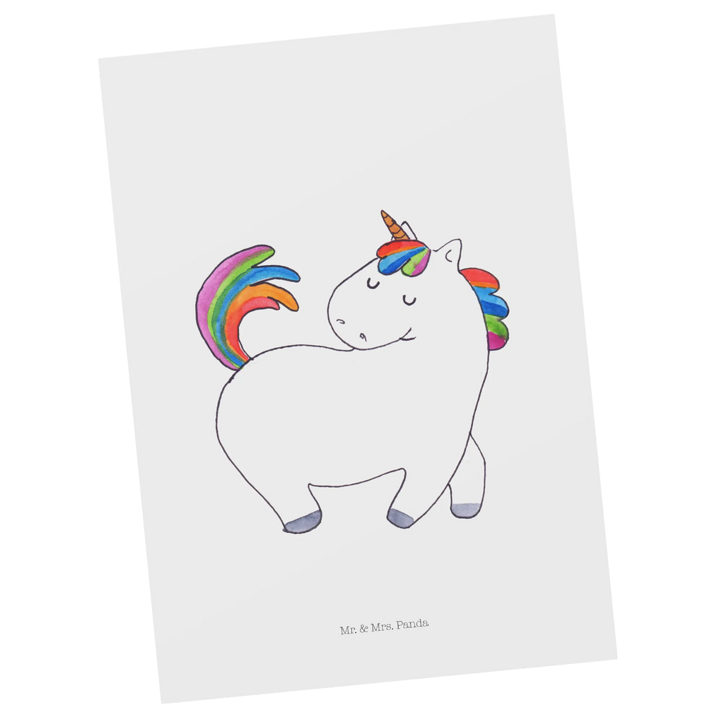 Postcard unicorn Swagger card, postcards, invitation, paper, gift, invitation card, letter, gift card, Postcard, unicorn, unicorns, different, riding gift, riding, girlfriend, riding present, equestrian, proud, Unicorn, horse