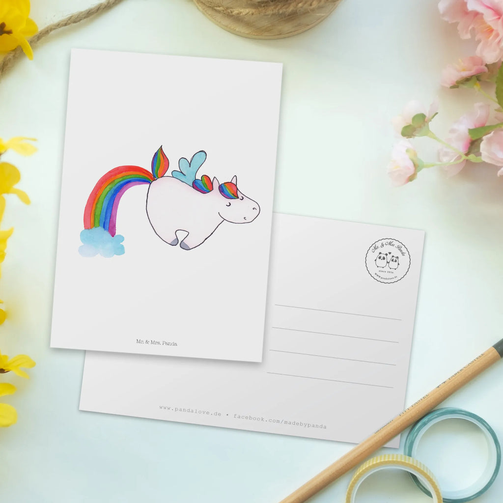 Postcard unicorn Pegasus Postcard, card, gift card, gift, invitation card, invitation, letter, paper, postcards, unicorn, unicorns, rainbow, Unicorn, playing, glitter, growing up, saying fun, reality, unicorn love, pegasus