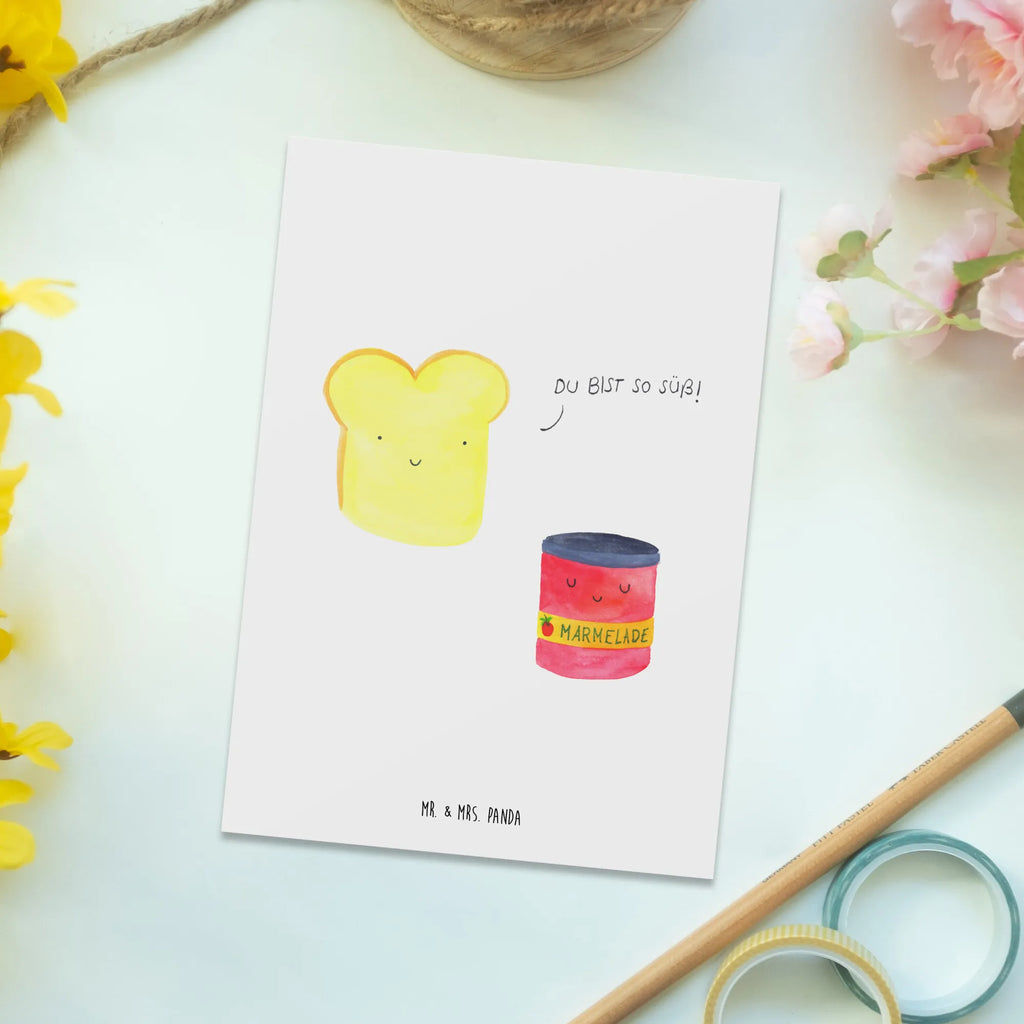 Postcard toast jam Einladungskarte, Ansichtskarte, Geburtstagskarte, Grußkarte, Dankeskarte, Einladung, Karte, Einladungskarten Geburtstag, Einladung Geburtstag, Ansichtskarten, Geschenkkarte, Postkarte, Tiermotive, Gute Laune, lustige Sprüche, Tiere, süß, Küche Spruch, süße Postkarte, Frühstück Einladung, Küche Deko, Brot, Toastbrot, Dreamteam, Toast, Marmelade