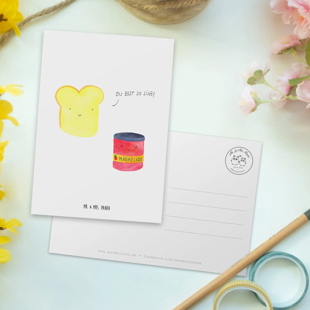 Postcard toast jam Einladungskarte, Ansichtskarte, Geburtstagskarte, Grußkarte, Dankeskarte, Einladung, Karte, Einladungskarten Geburtstag, Einladung Geburtstag, Ansichtskarten, Geschenkkarte, Postkarte, Tiermotive, Gute Laune, lustige Sprüche, Tiere, süß, Küche Spruch, süße Postkarte, Frühstück Einladung, Küche Deko, Brot, Toastbrot, Dreamteam, Toast, Marmelade