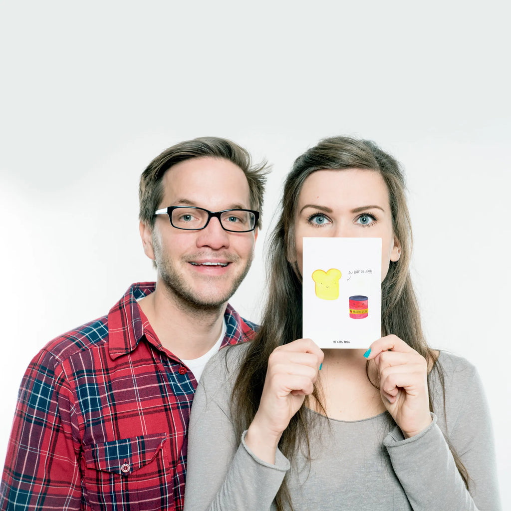 Postcard toast jam Einladungskarte, Ansichtskarte, Geburtstagskarte, Grußkarte, Dankeskarte, Einladung, Karte, Einladungskarten Geburtstag, Einladung Geburtstag, Ansichtskarten, Geschenkkarte, Postkarte, Tiermotive, Gute Laune, lustige Sprüche, Tiere, süß, Küche Spruch, süße Postkarte, Frühstück Einladung, Küche Deko, Brot, Toastbrot, Dreamteam, Toast, Marmelade