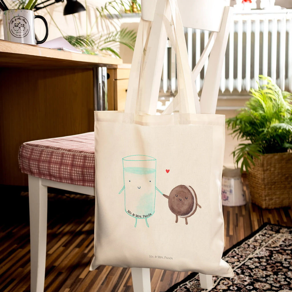 Tote bag milk biscuit Stoffbeutel, Laptoptasche, Badetasche, Tasche, Jutetasche, Strandtasche, Einkaufstüte, Schultertasche, Beutel, Stofftasche, Tragetasche, Einkaufstasche, Beuteltasche, Jutebeutel, Shopper, Umhängetasche, Tiermotive, Gute Laune, lustige Sprüche, Tiere, romantisch, perfektes Paar, Keks, Motiv süß, Einladung Frühstück, Cookie, Milk, Milch, Kekse, Kaffee