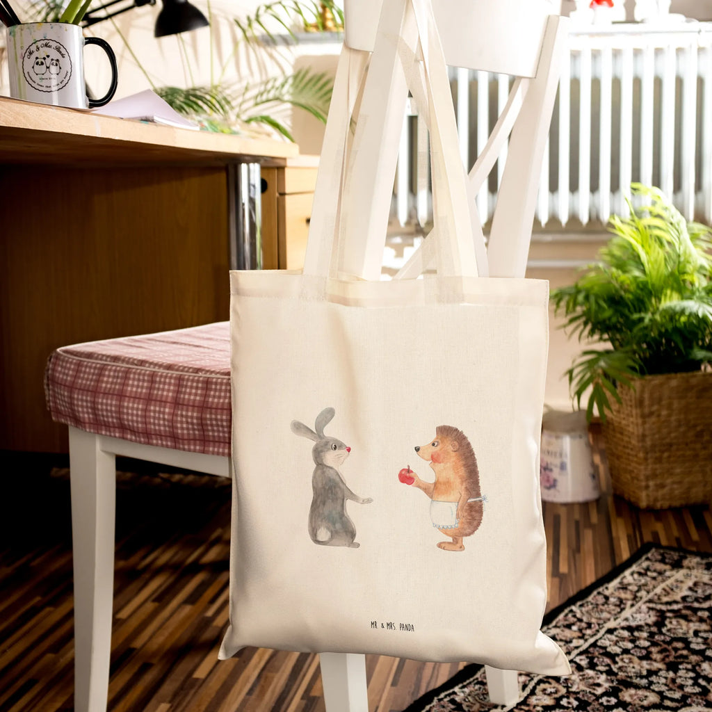 Tote bag Hare Hedgehog