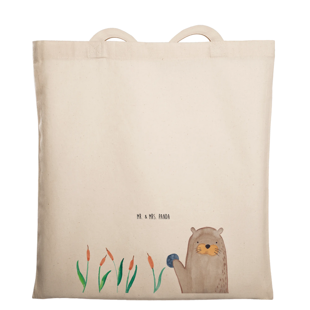 Tote bag otter Stone cotton bag, shopper, pouch, shoulder bag, bag, jute bag, Carrier bag, shopping bag, cloth bag, otter, marten, sea otter, European otter, water mammal, aquatic animal, baby otter, predator, water, otter gifts, animal lover, gift ideas for animal lovers, animal, mammal, water animal, gifts for people in love, Otter Sea Otter Lake Otter