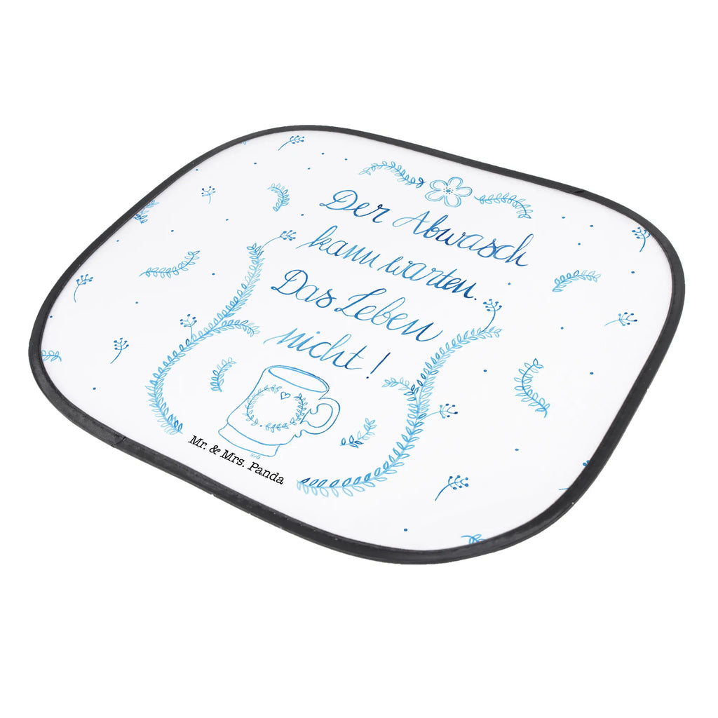 Car sun shade The dishes can wait windows, sun protection, car, sun visor, back seat, children, family, gift, Nature, joy of life, love, Kitchen saying, Wisdom of life, Kitchen decoration, Gift journey, Wisdom, Dishes, Kitchen service, Life saying