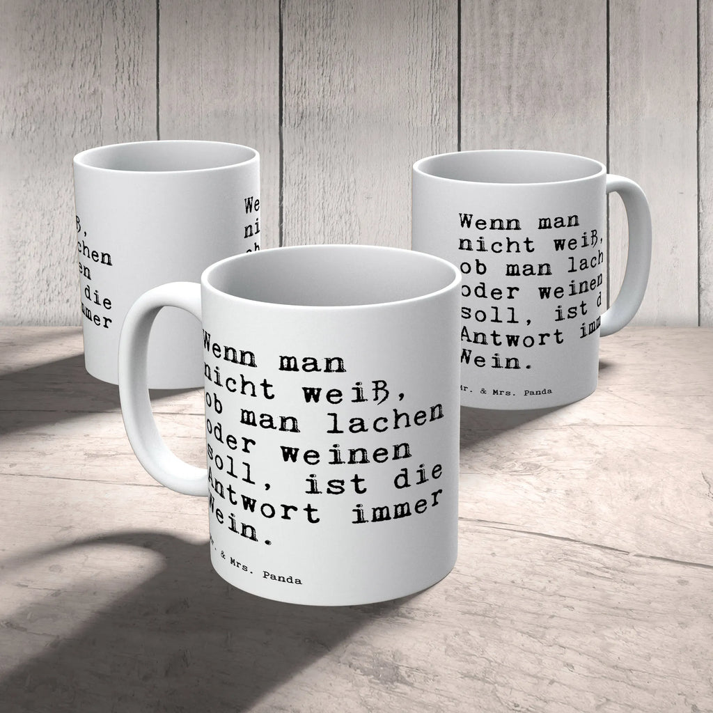 Tasse Sprüche und Zitate Wenn man nicht weiß, ob man lachen oder weinen soll, ist die Antwort immer Wein. Bürotasse, kaffeetasse bedruckt, Henkeltasse, hochwertige tasse, statement tasse, Pott, Teepott, kaffeetasse keramik, Tasse, Kakaotasse, tasse für kaffee, Mug, Tasse mit Spruch, Trinktasse, Kaffeepott, Keramikbecher, Geschenktasse, Designtasse, Coffee Mug, kaffeebecher keramik, Keramiktasse, haferl, kaffeebecher bedruckt, Motivtasse, Dekotasse, Kaffeetasse, Teetasse, Henkelbecher, tasse für büro, Tasse mit Motiv, Trinkbecher, heißgetränkebecher, Frühstückstasse, design tasse, Bedruckte Tasse, Kaffeebecher, Sprüchetasse, Teebecher, Becher, Frühstücksbecher, milchkaffeetasse, schöne tasse, Bürobecher, Sprüche, Lustige Sprüche, Weisheiten, Zitate, Spruch, Spruch Geschenke, Spruch Sprüche Weisheiten Zitate Lustig Weisheit Worte