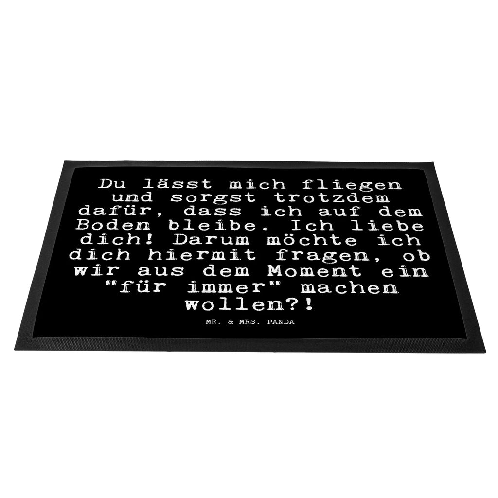 Doormat Du lässt mich fliegen... saying, sayings, funny, wisdom, quotes, Glizzer Spell Proverbs Wisdom Quotes Funny Wisdom Words