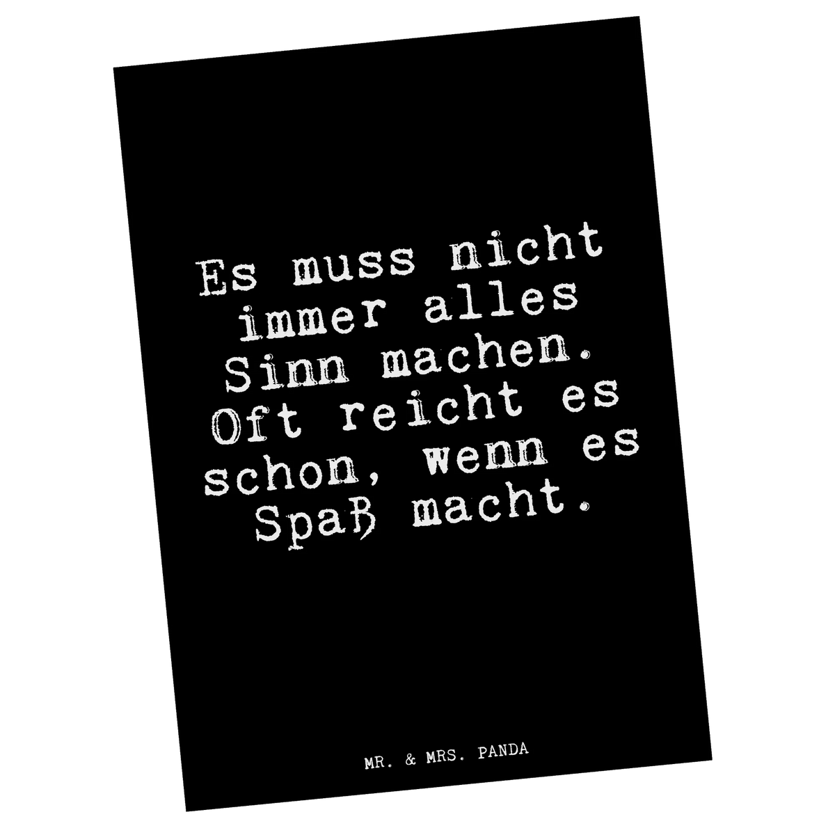 Postkarte Es muss nicht immer... Grußkarte, bildkarte, Postkarten, kunstkarte, Fotokarte, Designkarte, Ansichtskarten, Kunstkarten, Ansichtskarte, spruchkarte, Motivkarte, einzelkarte, Postkarte, Weisheiten, Sprüche, Lustige Sprüche, Zitate, Spruch Geschenke, Spruch, Glizer Spruch Sprüche Weisheiten Zitate Lustig Weisheit Worte