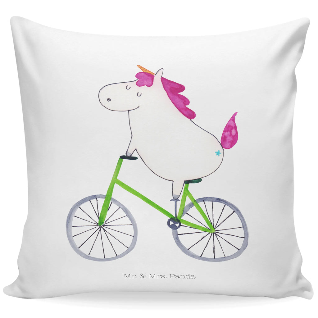 Cushion unicorn cyclist Pillow, settee, soft, fluffy, pad, bed, pillows, 40x40, couch, pillow case, bedroom, sofa, 40 x 40, cushion, unicorn, unicorns, present, cycling, luxury problem, fairy dust, love affliction, cyclist gift, confetti, grief, wheel, bike