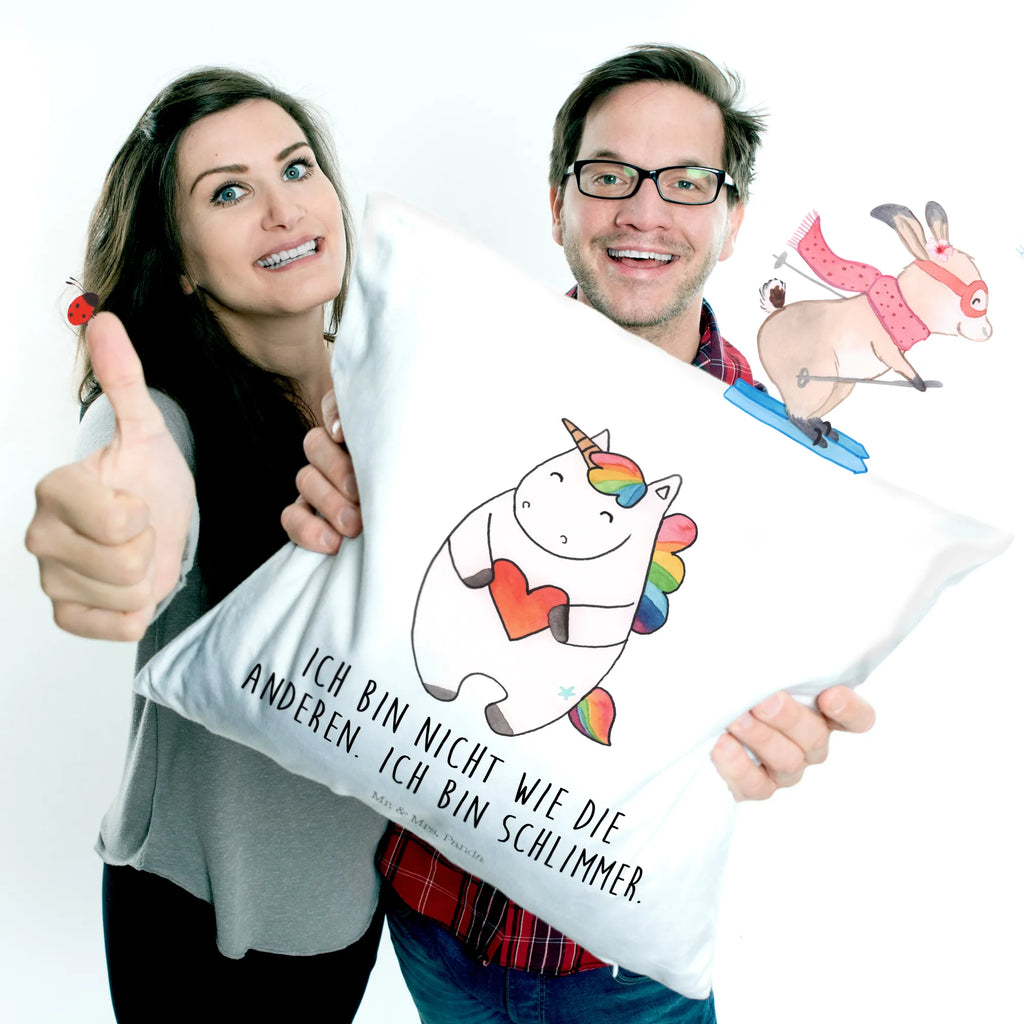 40x40 Kissen Einhorn Herz Kissen, sofakissen, sitzkissen, Dekokissen 40x40, Sofakissen, Sofakissen 40x40, Kissen 40x40 Waschbar, Kissenhülle 40x40, Zierkissen, Motivkissen, Kissenbezug 40x40, Kopfkissen 40x40, Kopfkissen, Kissen 40x40, Dekokissen Sofa, Dekokissen, Kissenhülle, Couchkissen, Kissenbezüge, Einhorn, Einhörner, Einhorn Deko, Unicorn, anders, Herz, Freundin, böse, lustig, bunt, witzig, schlimm