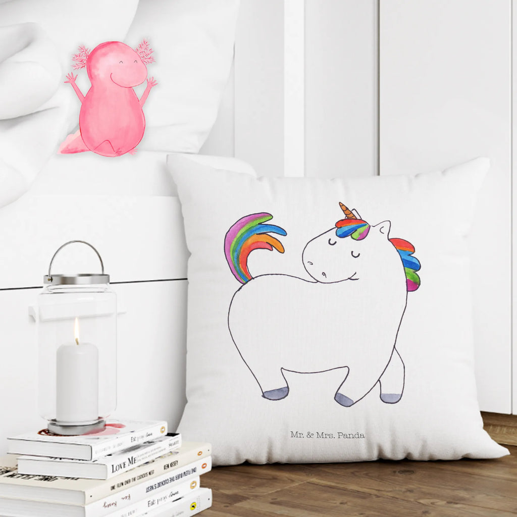 Cushion unicorn Swagger settee, pad, Pillow, sofa, pillow case, 40 x 40, bed, 40x40, pillows, couch, bedroom, fluffy, cushion, soft, unicorn, unicorns, Unicorn, proud, riding, riding gift, equestrian, horse, girlfriend, different, riding present