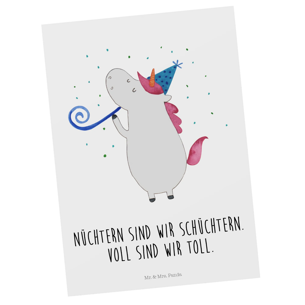 Postcard unicorn party Karte, Postkarte, Geburtstagskarte, Einladungskarten Geburtstag, Einladungskarte, Geschenkkarte, Grußkarte, Dankeskarte, Ansichtskarten, Ansichtskarte, Einladung Geburtstag, Einladung, Einhorn, Einhörner, Einhorn Deko, Unicorn, Feier, Glitzer, Geburtstag, Disco, Club, Party, Alkohol, Konfetti, Fest
