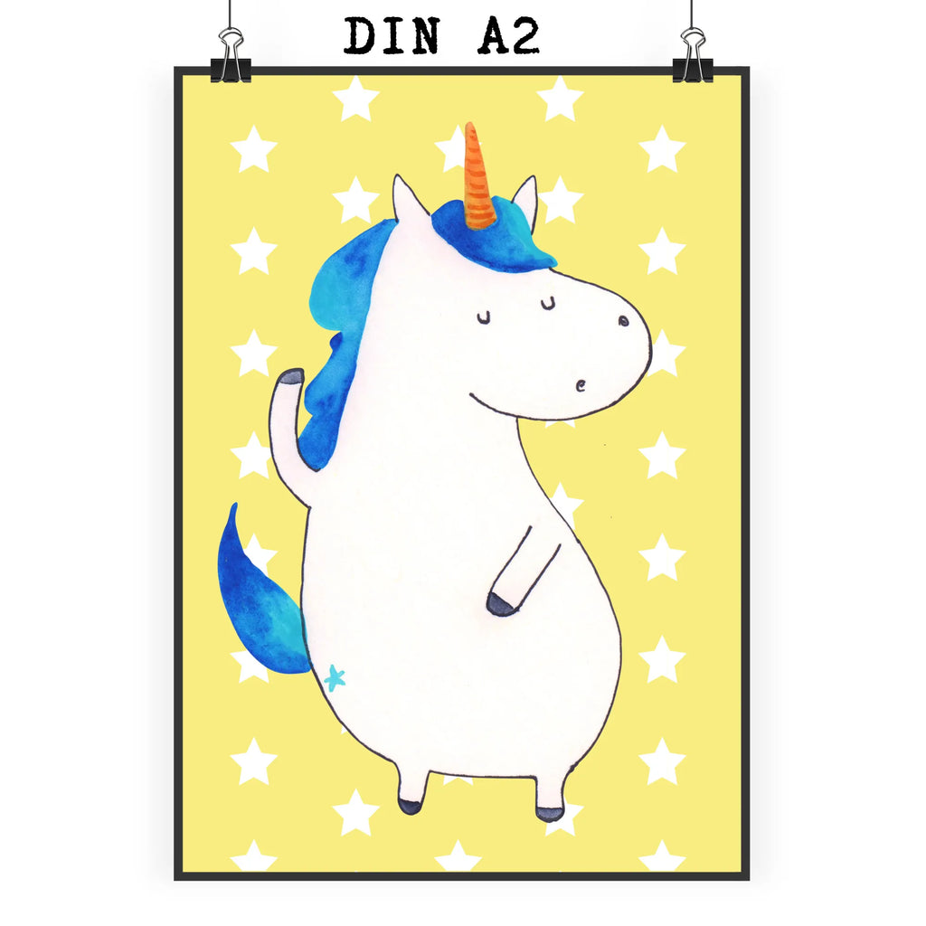 Poster unicorn Man Bild, Raumdekoration, Kunstdruck, Handgemaltes Poster, Küchenposter, Designposter, Wandposter, Mr. & Mrs. Panda Poster, Poster, Posterdruck, Wanddeko Bild, Wanddeko, Wanddekoration, Kinderposter, Einhorn, Einhörner, Einhorn Deko, Unicorn, hübsch, Freundin, cool, Party, bester Freund, BFF, beste, Familie, Mann