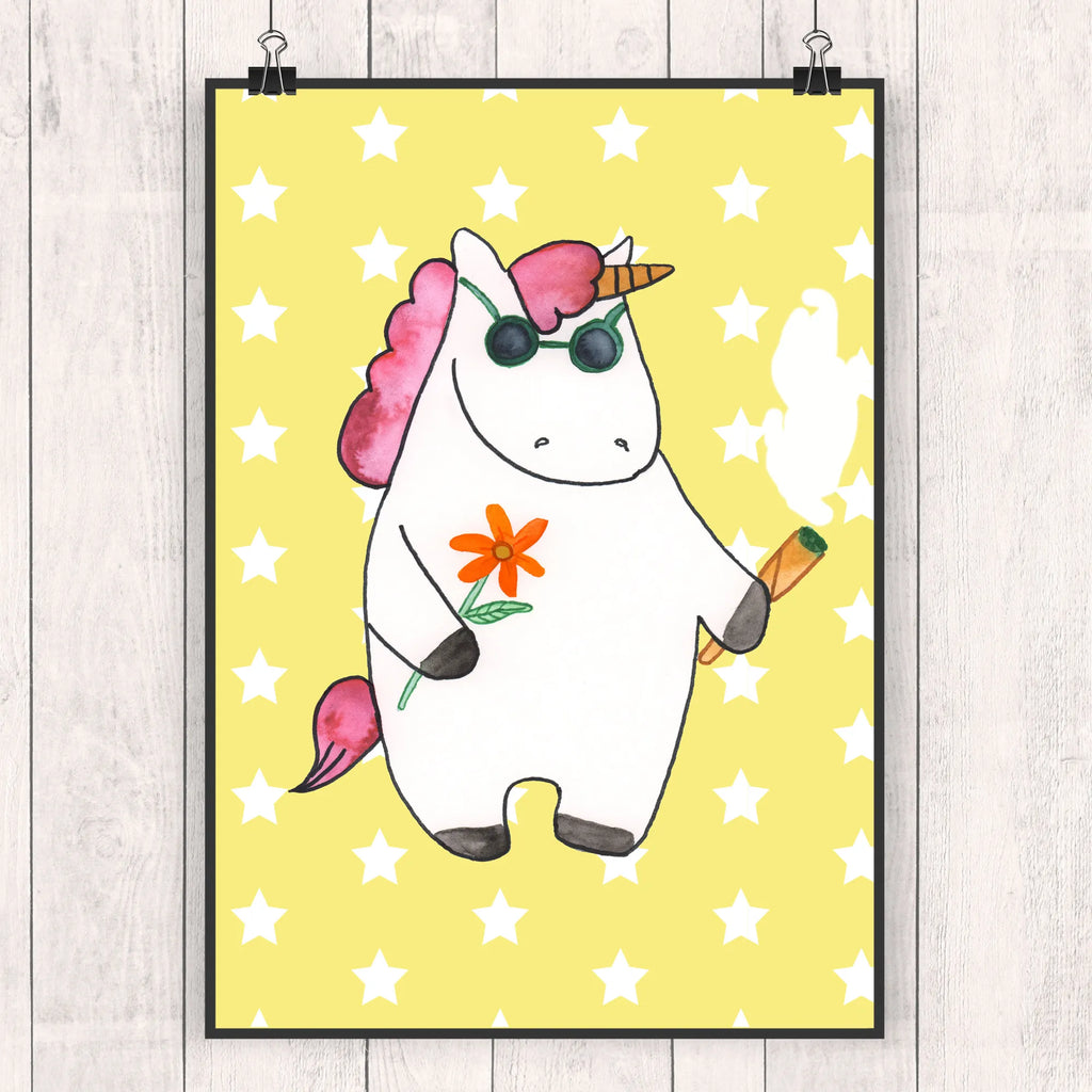 Poster unicorn Woodstock Wandposter, Mr. & Mrs. Panda Poster, wanddeko, Kunstdruck, Plakat, kunstposter, Wanddekoration, Posterdruck, Wandbild, Wandschmuck, kunstdruck poster, drucke, Bild für Wand, Designposter, Bild, wandkunst, wanddruck, kunst für die wand, Poster, Deko Bild, grafikposter, Wanddeko Bild, Einhorn Deko, Einhörner, Einhorn, Unicorn, Joint, Woodstock, Alkohol, Spaß. Lustig, Kiffen, Zigarette, Witzig, Party