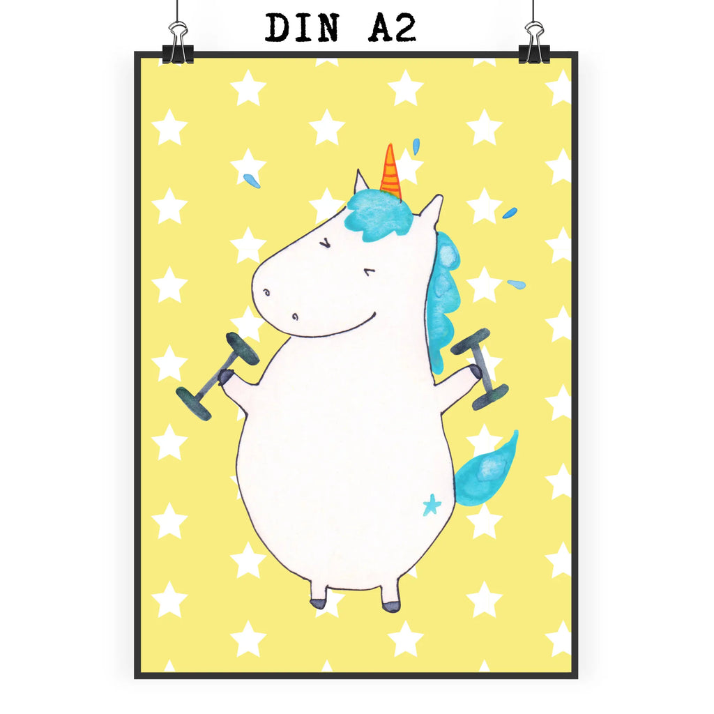 Poster unicorn fitness drucke, Wandposter, Plakat, Bild für Wand, wanddruck, Wandschmuck, grafikposter, wandkunst, Wanddeko Bild, kunstposter, Mr. & Mrs. Panda Poster, Bild, kunstdruck poster, Poster, Designposter, Posterdruck, Kunstdruck, Wanddekoration, kunst für die wand, Deko Bild, Wandbild, wanddeko, Einhorn Deko, Einhörner, Einhorn, Unicorn, Diät, Geräte, Gym, Sport, Abnehmen, Fitnessstudio, Pumpen, Fitness, Sixpack
