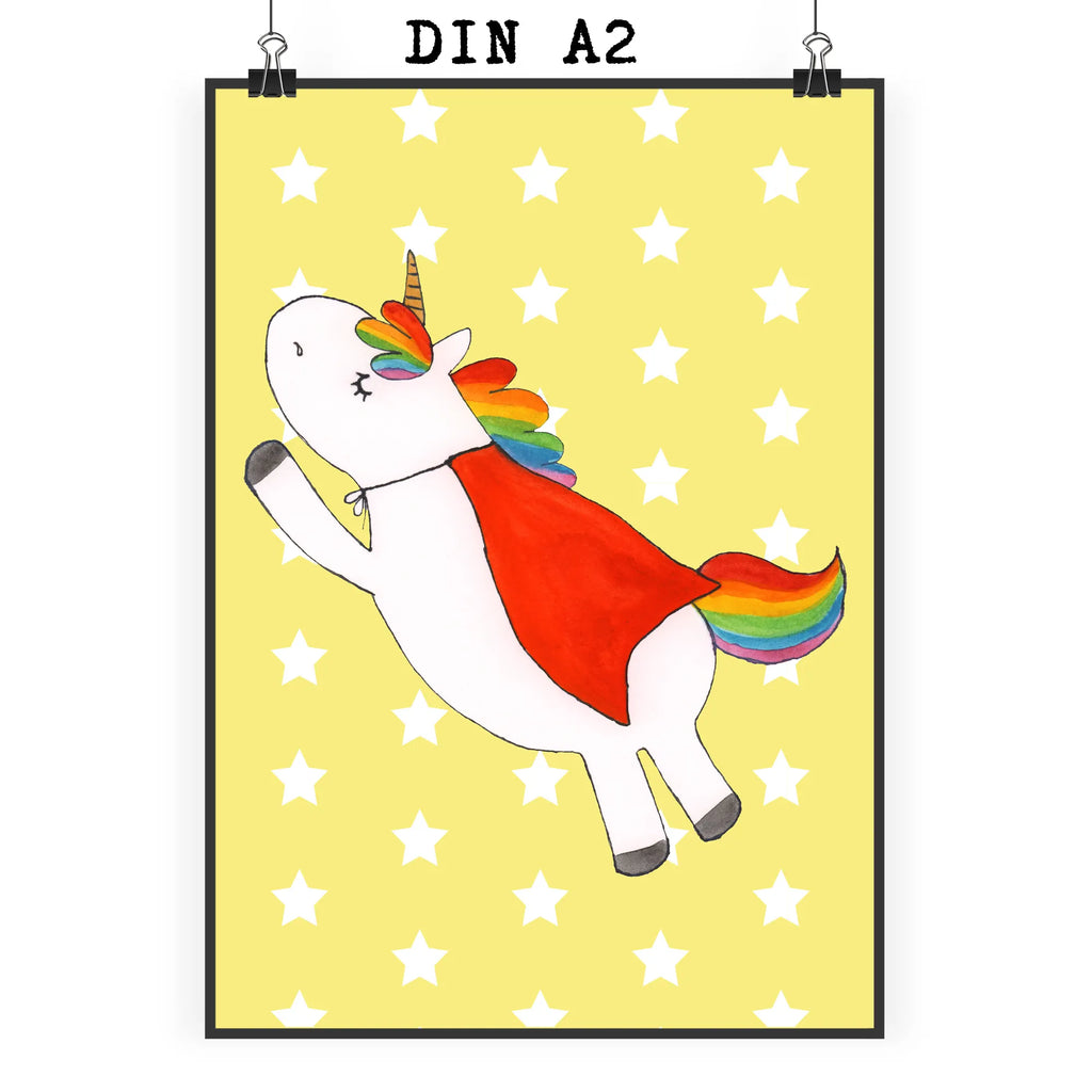 Plakat Jednorożec Super Plakat, Poster, drucke, grafikposter, Posterdruck, Bild für Wand, wanddeko, Deko Bild, kunstdruck poster, Wanddeko Bild, kunst für die wand, wanddruck, wandkunst, Wandposter, Wandschmuck, Bild, Wanddekoration, Mr. & Mrs. Panda Poster, Designposter, kunstposter, Kunstdruck, Wandbild, Einhorn Deko, Einhörner, Einhorn, Unicorn, Geschenk, Traummann, Mädchen, Girl, Freundin, Superheld, Held