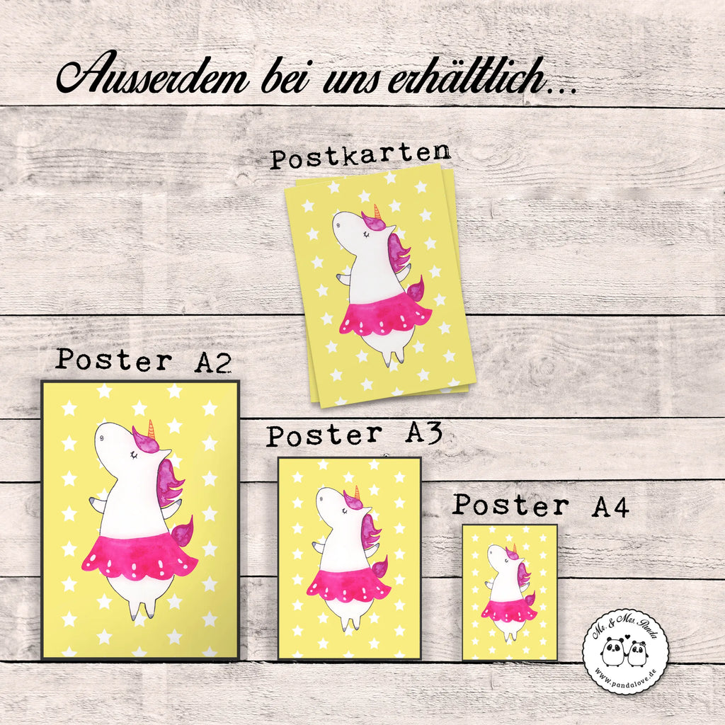 Poster Einhorn Ballerina Wandbild, Küchenposter, Bild, Kinderzimmer Poster, Schlafzimmer Poster, Designposter, Deko Bild, Mr. & Mrs. Panda Poster, Wanddekoration, Posterdruck, Poster, Bild für Wand, Plakat, Großes Poster, Raumdekoration, Kunstdruck, Kinderposter, Wandposter, Handgemaltes Poster, Wanddeko Bild, Poster Sprüche, Einhorn Deko, Einhörner, Einhorn, Unicorn, Wohnung, Tänzerin, Tanzen, Feiern, Spaß, Lebenslust, Ballerina, Lebensfreude, Party, Geburtstag
