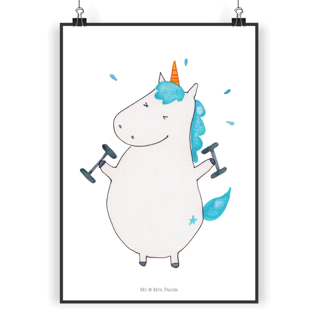 Poster unicorn fitness drucke, Wandposter, Plakat, Bild für Wand, wanddruck, Wandschmuck, grafikposter, wandkunst, Wanddeko Bild, kunstposter, Mr. & Mrs. Panda Poster, Bild, kunstdruck poster, Poster, Designposter, Posterdruck, Kunstdruck, Wanddekoration, kunst für die wand, Deko Bild, Wandbild, wanddeko, Einhorn Deko, Einhörner, Einhorn, Unicorn, Diät, Geräte, Gym, Sport, Abnehmen, Fitnessstudio, Pumpen, Fitness, Sixpack