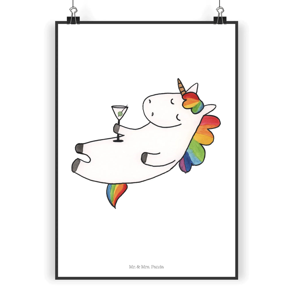 Poster Einhorn Cocktail Mr. & Mrs. Panda Poster, wandkunst, Deko Bild, Wanddekoration, wanddruck, Bild, Posterdruck, Wandbild, Plakat, drucke, Bild für Wand, Designposter, Wandposter, kunstposter, grafikposter, kunstdruck poster, Wandschmuck, Kunstdruck, wanddeko, kunst für die wand, Poster, Wanddeko Bild, Einhorn Deko, Einhörner, Einhorn, Unicorn, Rum, Witzig, Geburtstag, Party, Spaß, Spruch, Glitzer, Sekt, Caipirinha, Cuba Libre, Freundin, Feiern, Lustig