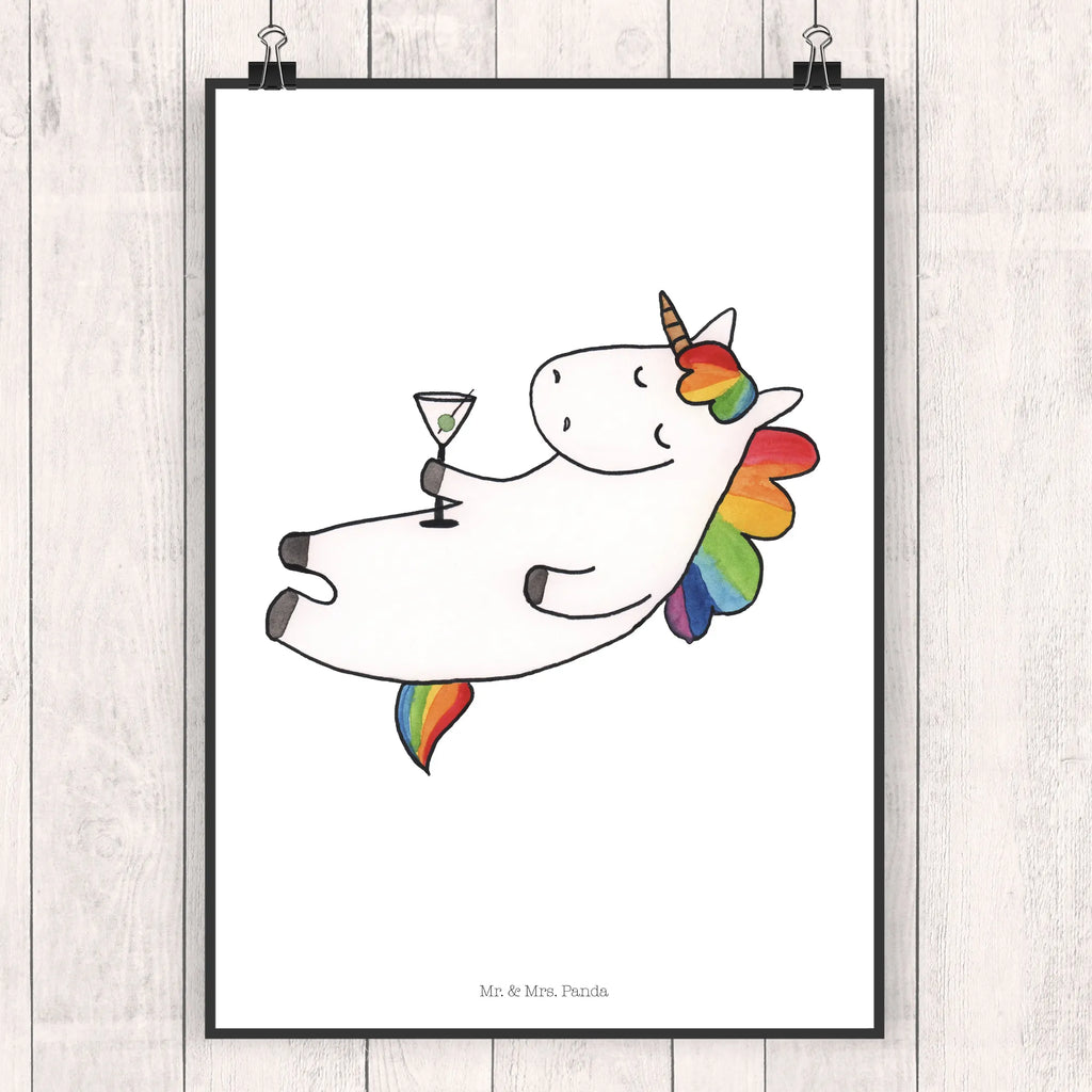 Poster Einhorn Cocktail Mr. & Mrs. Panda Poster, wandkunst, Deko Bild, Wanddekoration, wanddruck, Bild, Posterdruck, Wandbild, Plakat, drucke, Bild für Wand, Designposter, Wandposter, kunstposter, grafikposter, kunstdruck poster, Wandschmuck, Kunstdruck, wanddeko, kunst für die wand, Poster, Wanddeko Bild, Einhorn Deko, Einhörner, Einhorn, Unicorn, Rum, Witzig, Geburtstag, Party, Spaß, Spruch, Glitzer, Sekt, Caipirinha, Cuba Libre, Freundin, Feiern, Lustig