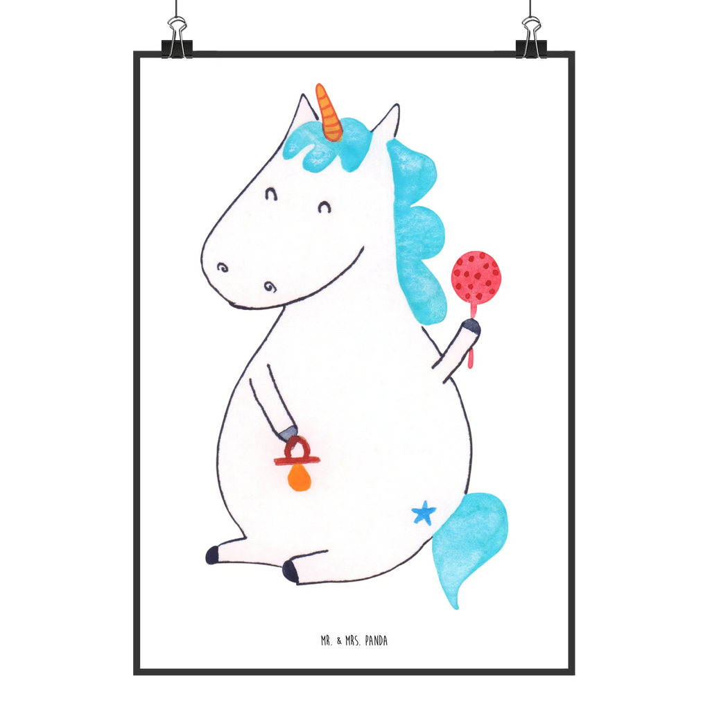 Poster unicorn infant Posterdruck, Wanddekoration, Bild, Wandbild, wanddruck, Mr. & Mrs. Panda Poster, Wanddeko Bild, kunstdruck poster, wandkunst, drucke, wanddeko, Deko Bild, kunst für die wand, kunstposter, grafikposter, Poster, Wandschmuck, Plakat, Kunstdruck, Wandposter, Bild für Wand, Designposter, Einhorn Deko, Einhörner, Einhorn, Unicorn, Nachwuchs, Babyglück, Geburt, Baby, Party, Schnuller, Kind, Mutter, Eltern, Geburtstag, Erstes Kind