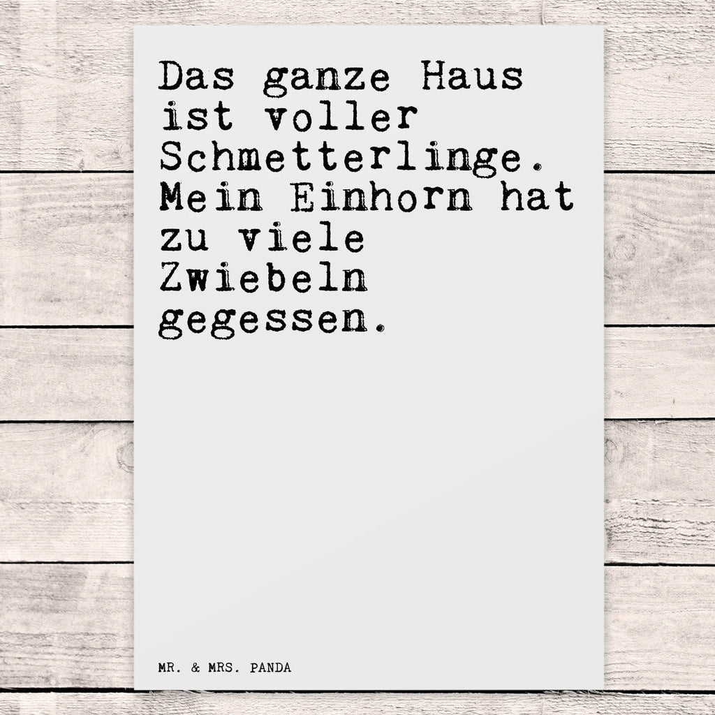 Pocztówka Das ganze Haus ist... Postkarte, Karte, Geschenkkarte, Grußkarte, Einladung, Ansichtskarte, Geburtstagskarte, Einladungskarte, Dankeskarte, Ansichtskarten, Einladung Geburtstag, Einladungskarten Geburtstag, Spruch, Sprüche, lustige Sprüche, Weisheiten, Zitate, Spruch Geschenke, Spruch Sprüche Weisheiten Zitate Lustig Weisheit Worte