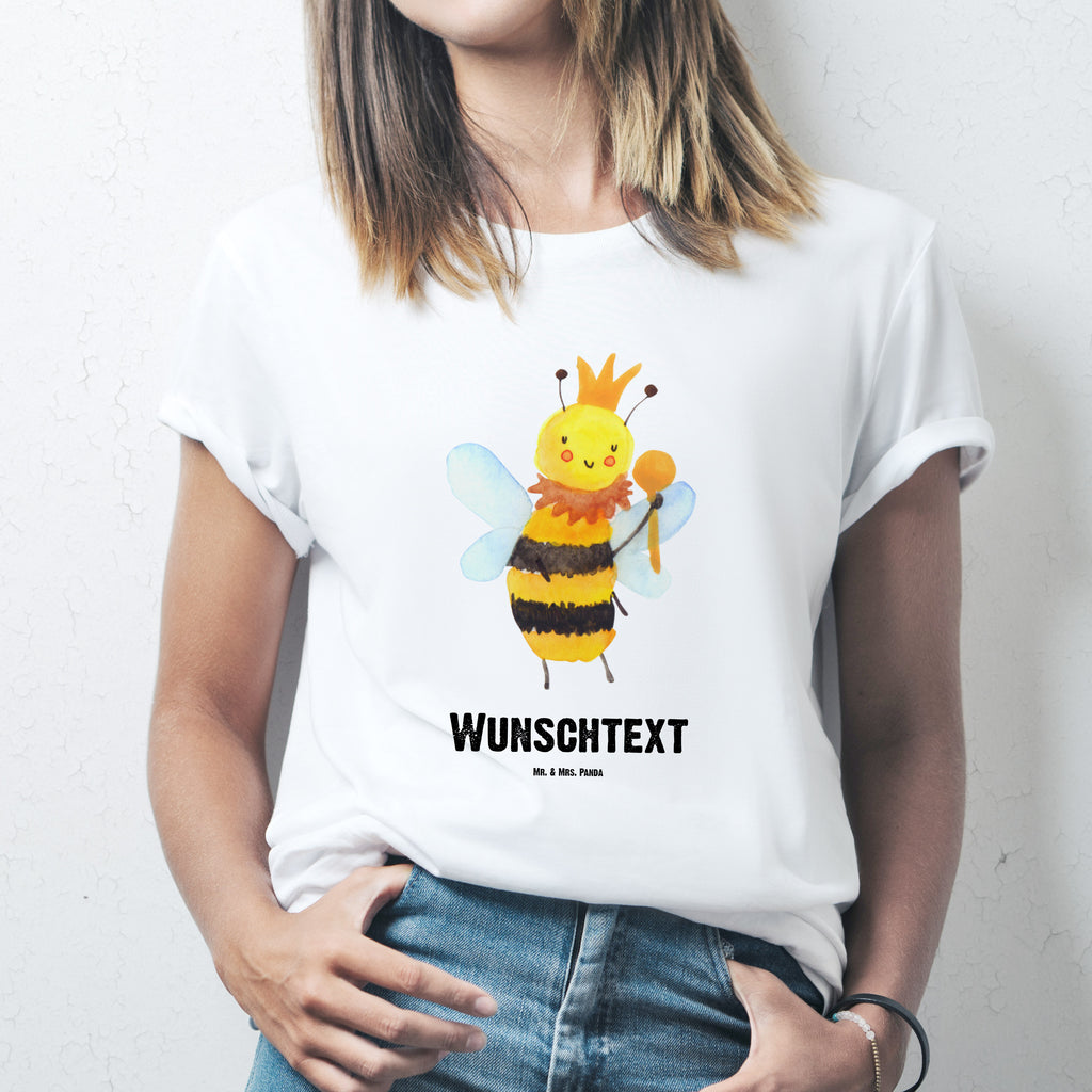 Personalisiertes T-Shirt Biene König T-Shirt Personalisiert, T-Shirt mit Namen, T-Shirt mit Aufruck, Männer, Frauen, Biene, Wespe, Hummel