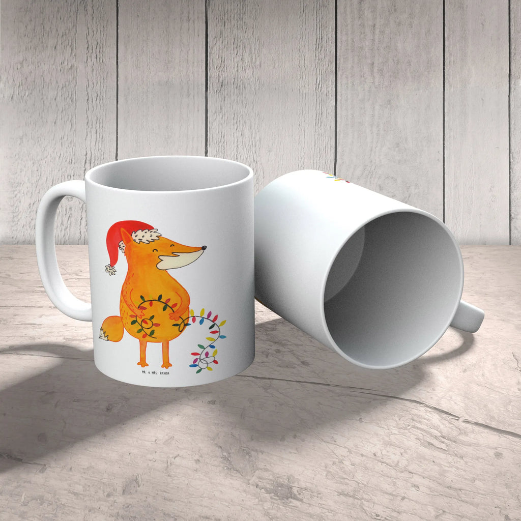 Mug Fox Christmas Geschenktasse, Teetasse, Kaffeetasse, Tasse, Keramiktasse, Bürotasse, Tasse mit Zitaten, Porzellantasse, Tasse mit Motiven, Winter, Weihnachten, Weihnachtsdeko, Nikolaus, Advent, Heiligabend, Wintermotiv, Spruch schön, Füchse, Fuchs, Geschenk Weihnachten, Weihnachtszeit, Weihnachtsmann