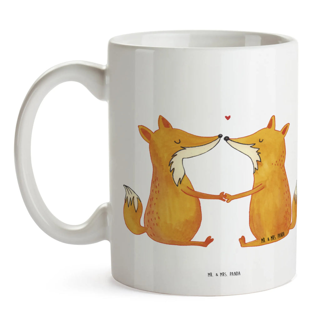 Tasse Füchse Liebe Tasse, Tasse mit Zitaten, Keramiktasse, Geschenktasse, Bürotasse, Kaffeetasse, Porzellantasse, Teetasse, Tasse mit Motiven, Fuchs, Verlobte, Freund, Paar, Partner, Füchse, Ehemann, Liebespaar, Ehe, Fox, Liebesbeweis, Freundin, Liebe, Ehefrau