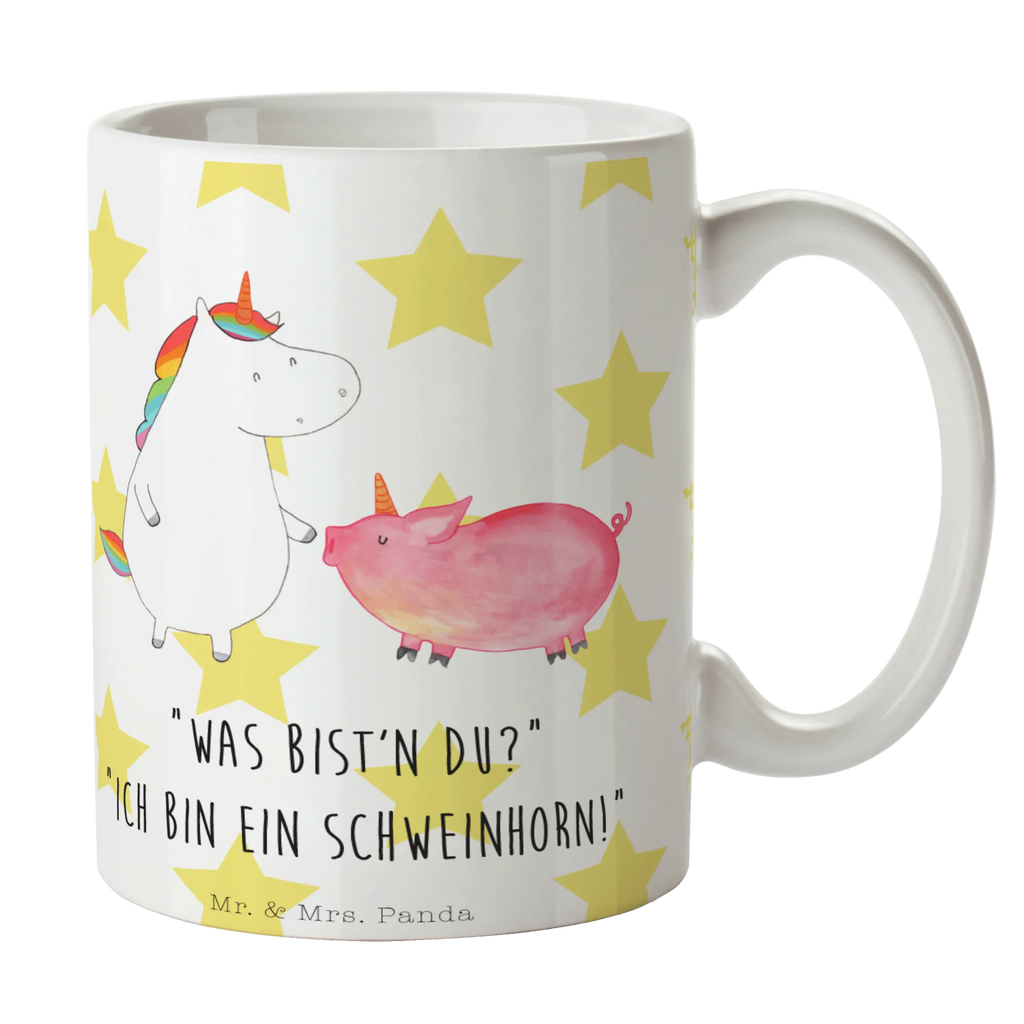 Kubek jednorożec świnia Tasse, Tasse mit Motiven, Geschenktasse, Porzellantasse, Kaffeetasse, Bürotasse, Teetasse, Keramiktasse, Tasse mit Zitaten, Einhorn, Einhörner, Einhorn Deko, Unicorn, Schweinchen, Schwein, Schweinhorn, Freundschaft, Freundin