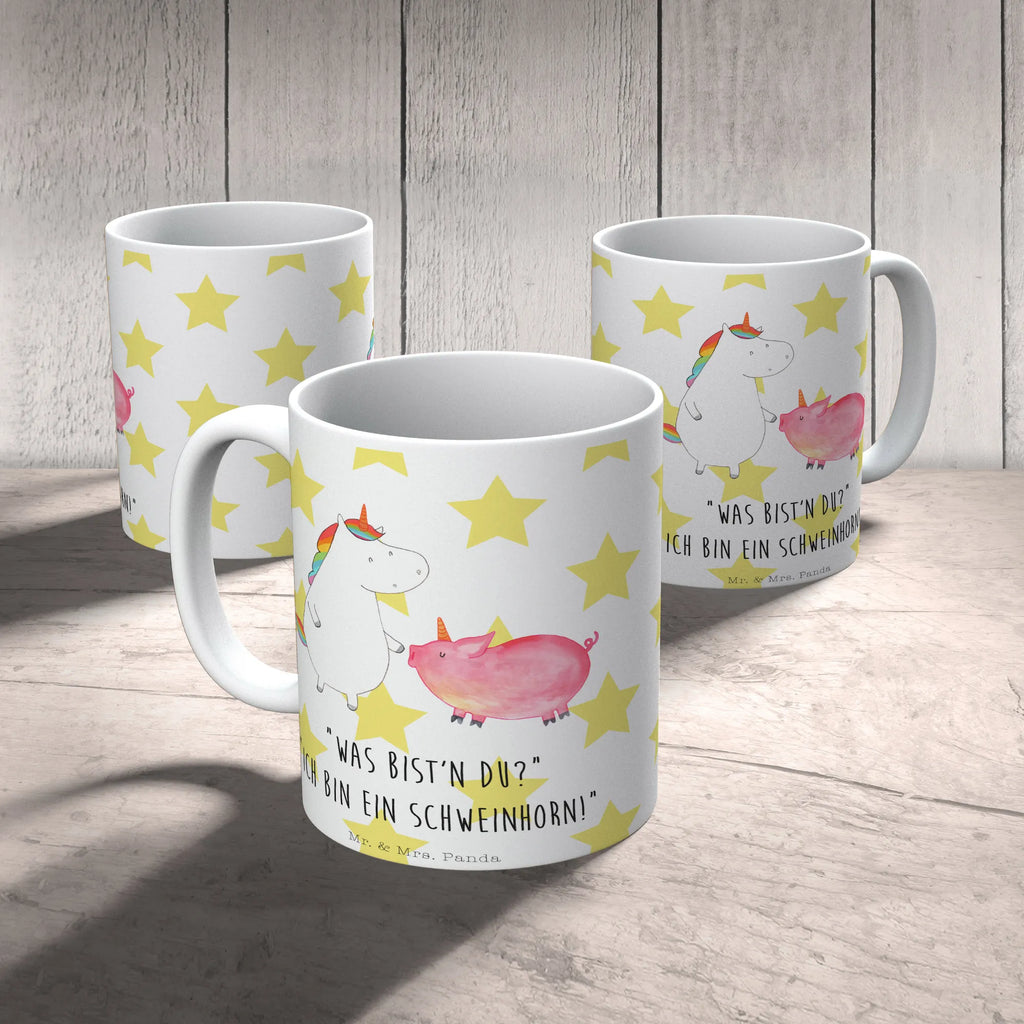Kubek jednorożec świnia Tasse, Tasse mit Motiven, Geschenktasse, Porzellantasse, Kaffeetasse, Bürotasse, Teetasse, Keramiktasse, Tasse mit Zitaten, Einhorn, Einhörner, Einhorn Deko, Unicorn, Schweinchen, Schwein, Schweinhorn, Freundschaft, Freundin