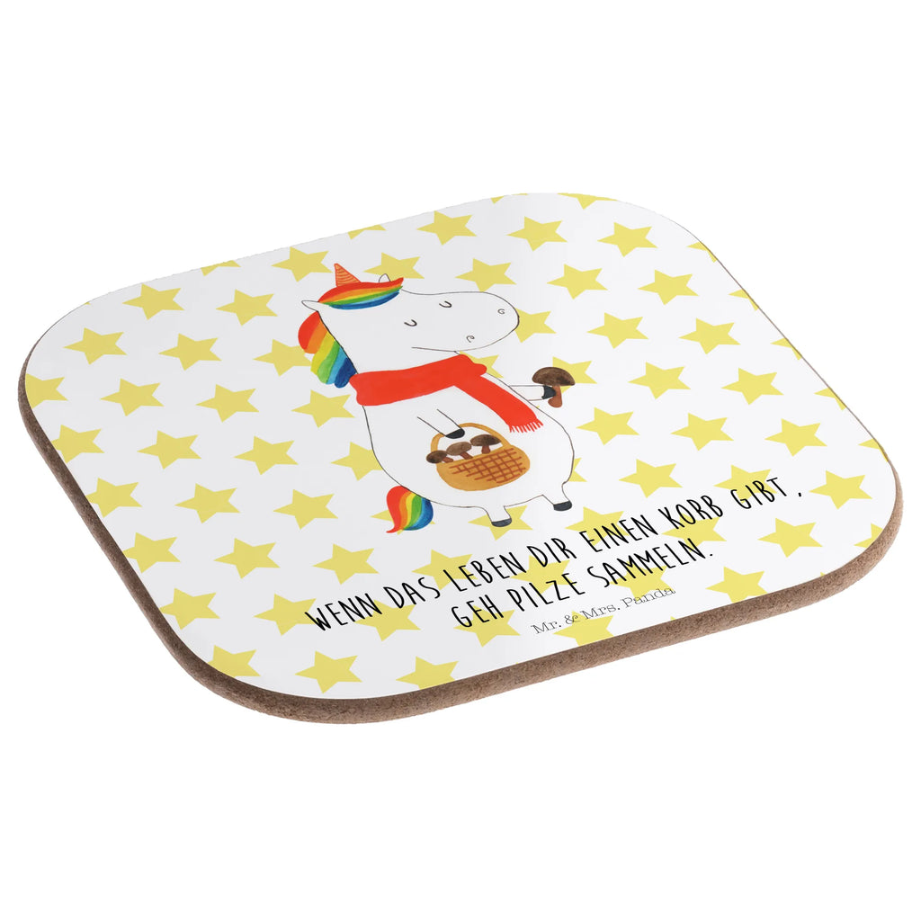 Square coaster unicorn Mushroom breakfast, presents, gifts, gift, glass coasters, Coasters, party, unicorn, unicorns, Motivation, Mushrooms, Sayings, Love Causes, Unicorn, Unicorns, Mushroom Collectors