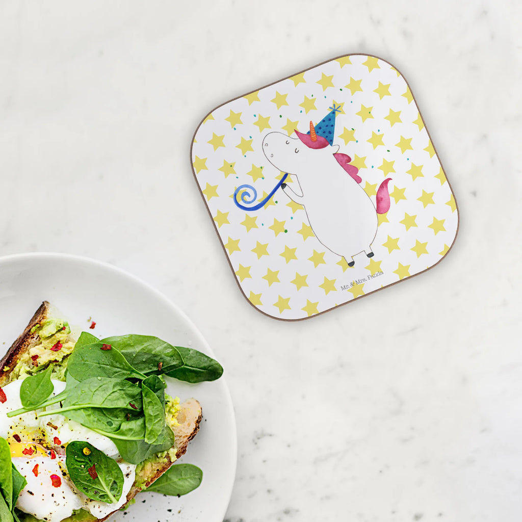 Square coaster unicorn party gifts, Coasters, presents, breakfast, party, gift, glass coasters, unicorn, unicorns, Confetti, Feast, Unicorns, Alcohol, Club, Disco, birthday, Birthday, Glitter, Party, Celebration, Birthday present