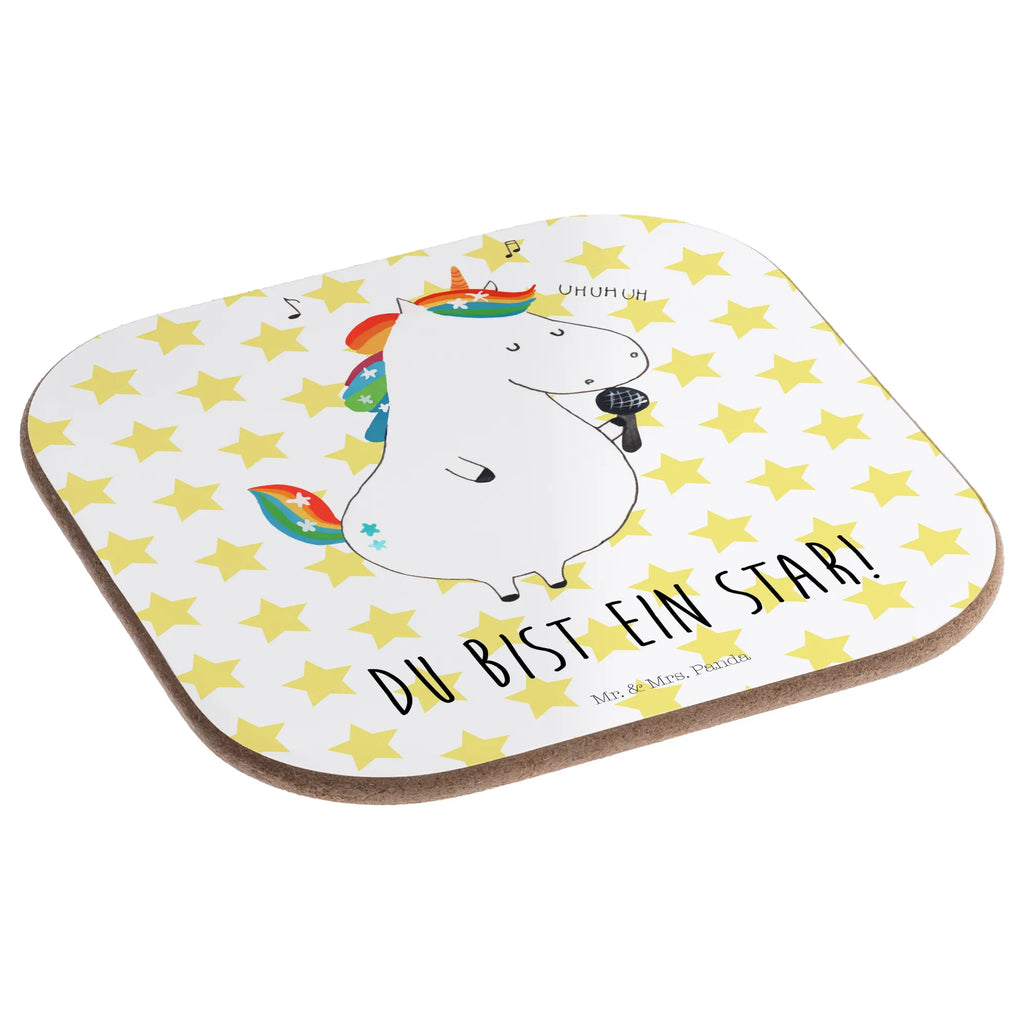 Square coaster unicorn Singer glass coasters, gifts, Coasters, party, gift, breakfast, presents, unicorn, unicorns, Singer present, Birthday, confetti, disco, Singer gift, Unicorn, unicorn saying, birthday, glitter, celebration