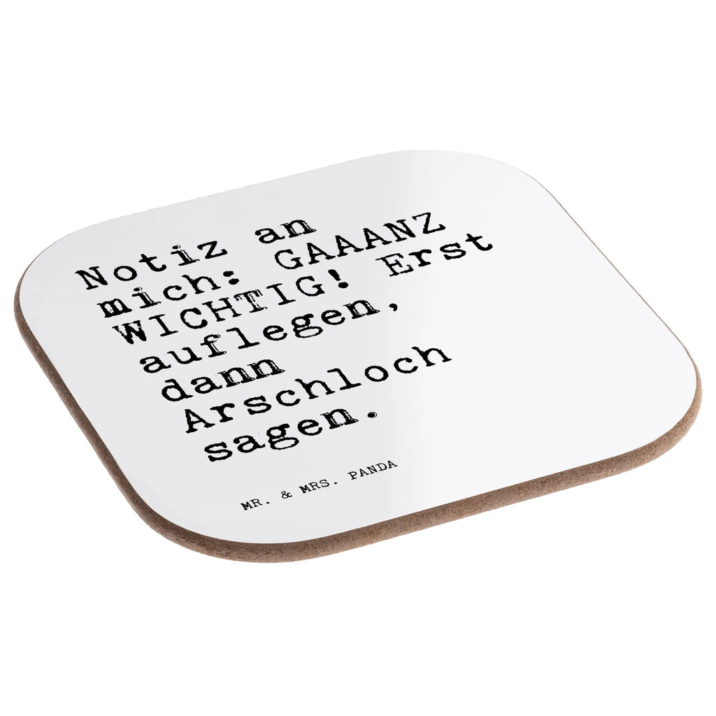 Quadratische Untersetzer Sprüche und Zitate Notiz an mich: GAAANZ WICHTIG! Erst auflegen, dann Arschloch sagen. Untersetzer Holz, Untersetzer für Gläser, Tassen Untersetzer, Getränkeuntersetzer, Holzuntersetzer, Glasuntersetzer, Bierdeckel, Untersetzer Gläser, Untersetzer Design, Untersetzer, Korkuntersetzer, Untersetzer aus Holz, Spruch, Sprüche, lustige Sprüche, Weisheiten, Zitate, Spruch Geschenke, Spruch Sprüche Weisheiten Zitate Lustig Weisheit Worte