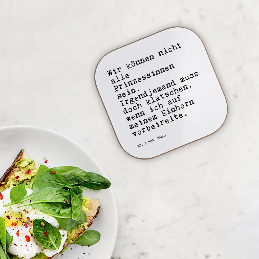 Square coaster Wir können nicht alle... glass coasters, gifts, gift, Coasters, party, breakfast, presents, saying, sayings, funny, wisdom, quotes, Sayings Proverbs Wisdom Quotes Funny Wisdom Words