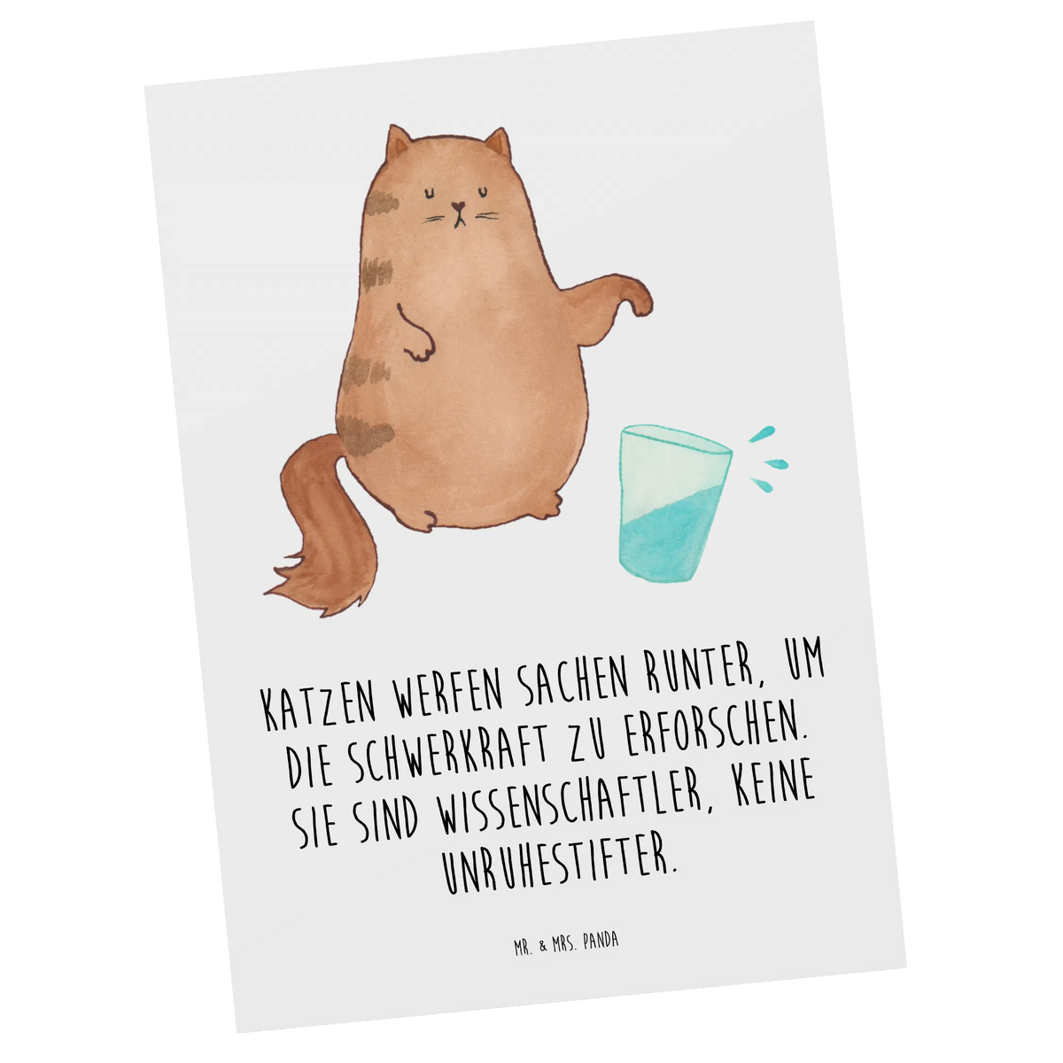 Postkarte Katze Wasserglas|p:731875|h:3a6a19c25e6876afdb9517cdfd10ca4f