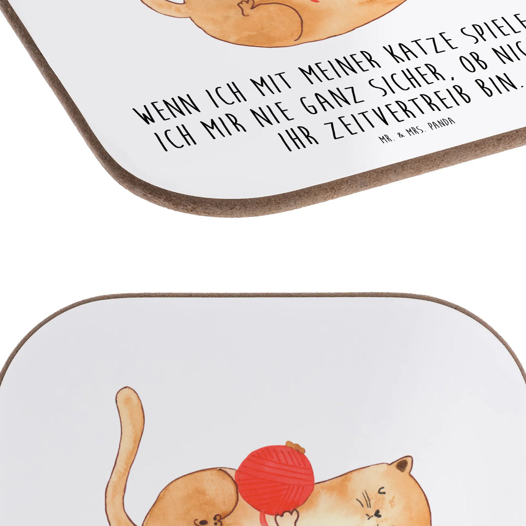 Square coaster Cat Wool breakfast, Coasters, gifts, presents, party, glass coasters, gift, cat, tomcat, kitty, meow, kitten, housecat, mama cat, love cats, cat image, cat fan, cat lover, cat fancier, cat decoration, gift for cat lover, cat owner, funny cats, cat sayings, cat motto, funny cat gifts, fan merchandise, cat stuff, animal lover, cats, Cats, wool, playful, play, pet, pussy, ball of wool