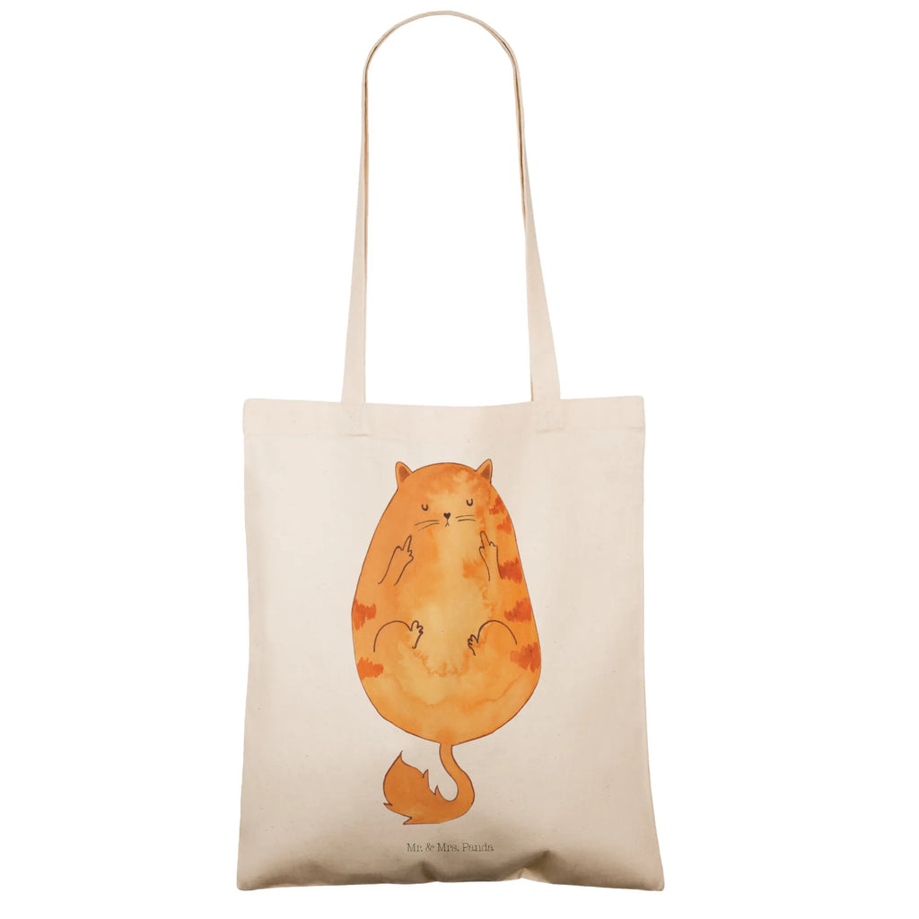 Tragetasche Katze Mittelfinger Stofftasche, Tasche, Tragetasche, Beutel, Jutetasche, Stoffbeutel, Schultertasche, Umhängetasche, Laptoptasche, Shopper, Jutebeutel, Einkaufstasche, Einkaufstüte, Beuteltasche, Badetasche, Strandtasche, Katze, Katzenmotiv, Katzenfan, Katzendeko, Katzenfreund, Katzenliebhaber, Katzenprodukte, Katzenartikel, Katzenaccessoires, Katzensouvenirs, Katzenliebhaberprodukte, Katzenmotive, Cats, Kater, Katzen, Cat, Mietze