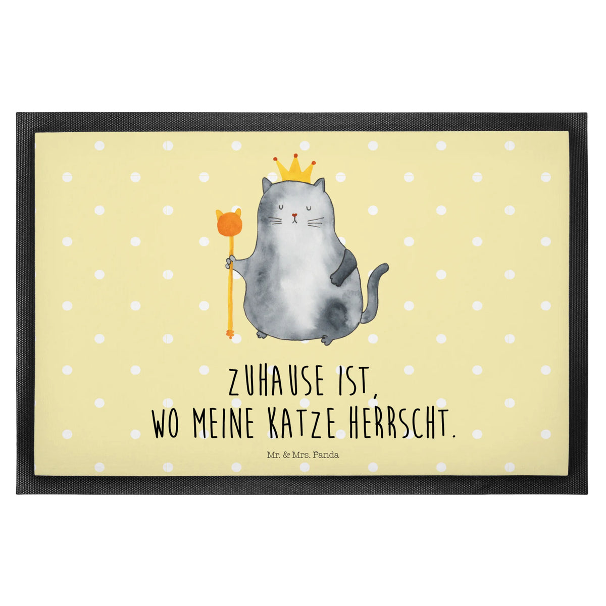 Doormat Cat king kitten, cat stuff, meow, cat motto, cat owner, cat fan, animal lover, housecat, cat lover, funny cat gifts, love cats, cat sayings, cat fancier, cat decoration, fan merchandise, funny cats, gift for cat lover, tomcat, mama cat, cat image, kitty, pet, pussy, moving in, apartment, king, tenement, first own apartment, move