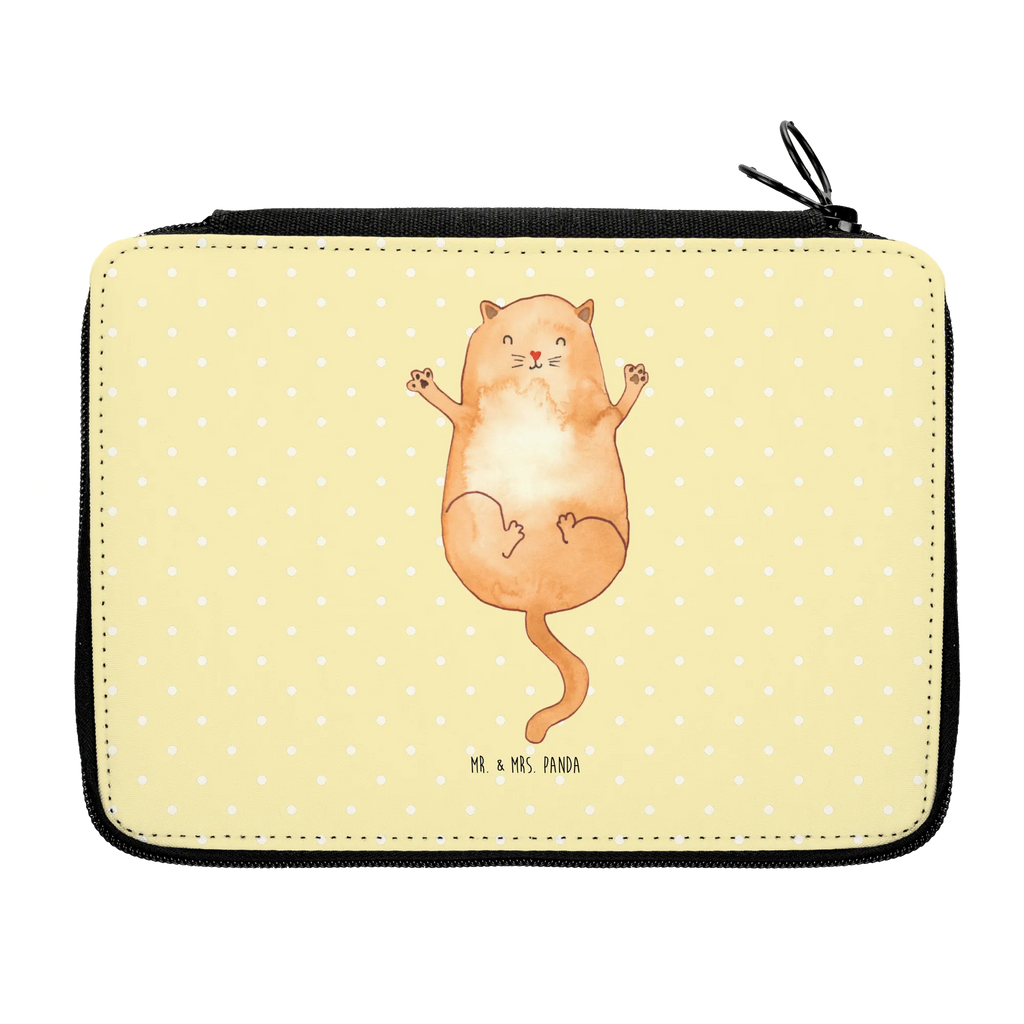 Leather folder Cat Embrace gift, primary school, pencil bag, child, pupil, pencil case, pen roll, enrolment, motif, school, cat, tomcat, kitty, meow, kitten, housecat, mama cat, love cats, cat image, cat fan, cat lover, cat fancier, cat decoration, gift for cat lover, cat owner, funny cats, cat sayings, cat motto, funny cat gifts, fan merchandise, cat stuff, animal lover, love, pet, pussy, best friends, friends, Cats, cats, family, cat love, girlfriend