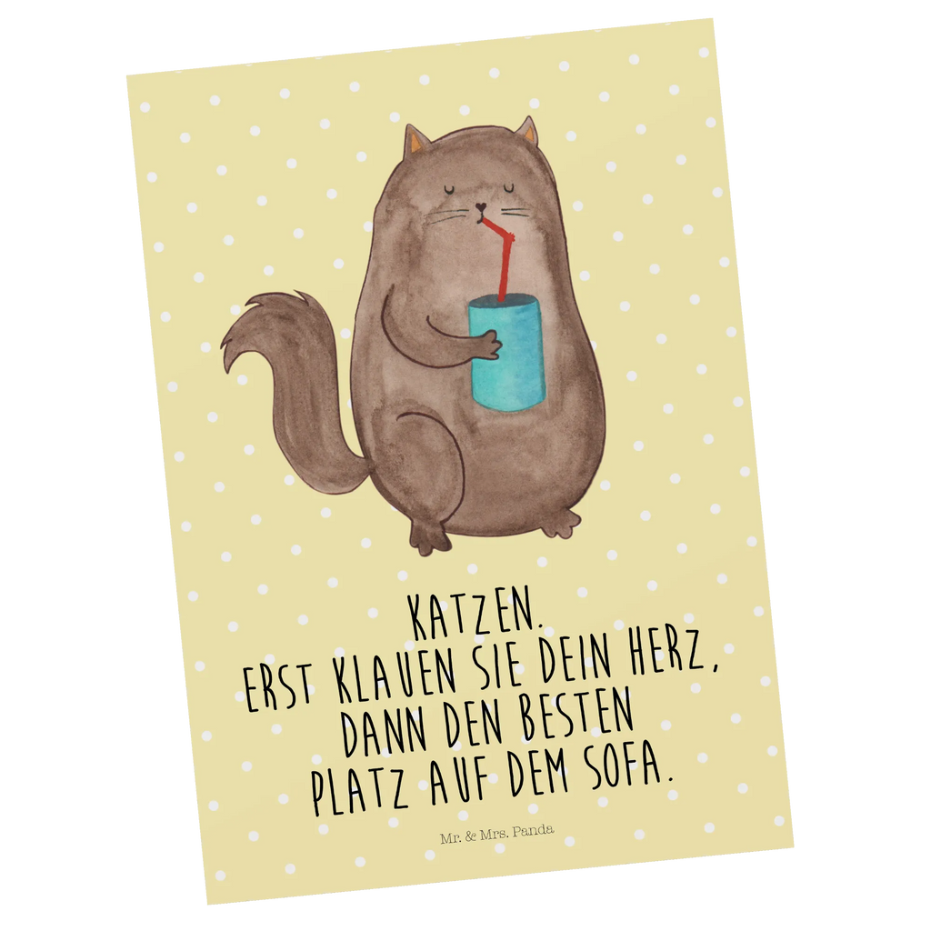 Postcard Cat can postcards, gift, Postcard, paper, card, invitation card, invitation, gift card, letter, cat, tomcat, kitty, meow, kitten, housecat, mama cat, love cats, cat image, cat fan, cat lover, cat fancier, cat decoration, gift for cat lover, cat owner, funny cats, cat sayings, cat motto, funny cat gifts, fan merchandise, cat stuff, animal lover, cats, Cats, food, pussy, pet, cat food