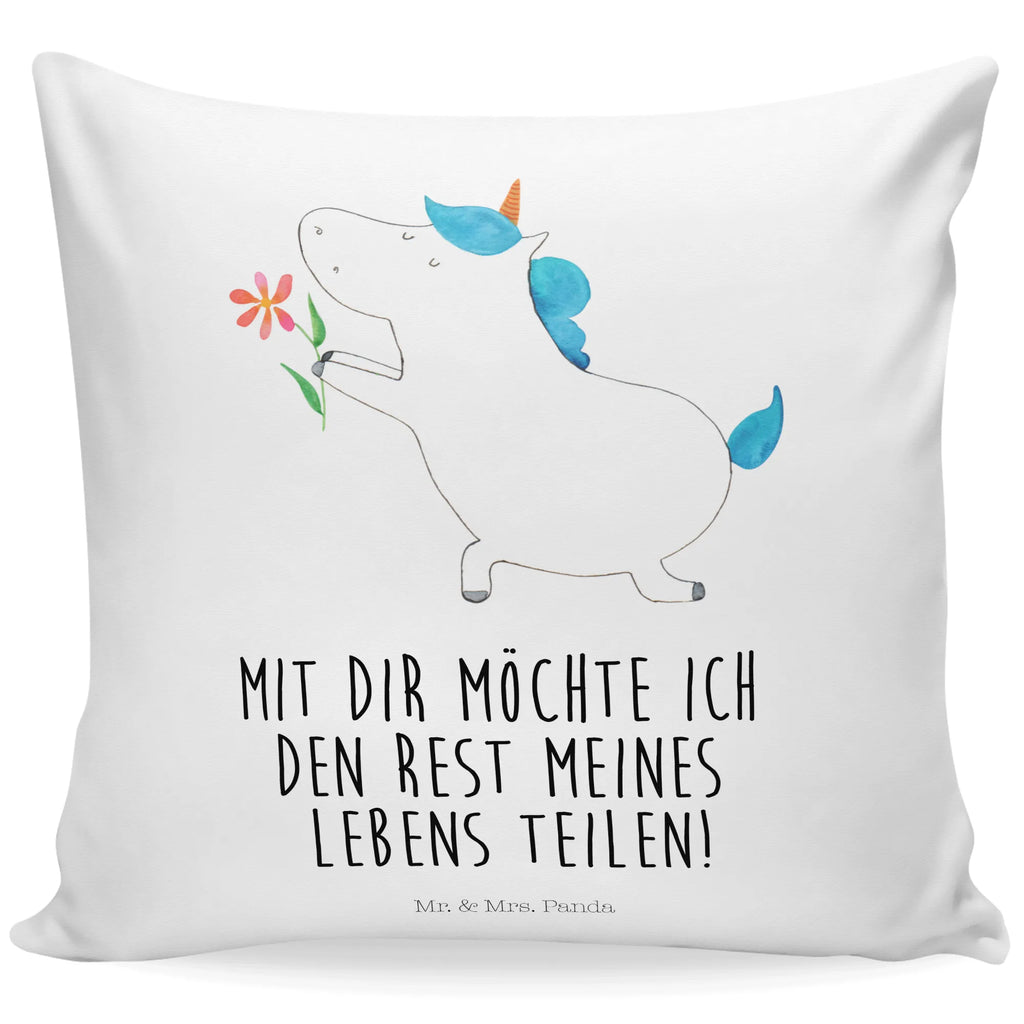 40x40 poduszka jednorożec kwiat Jednorożec, jednorożce, dekoracje jednorożca, jednorożec